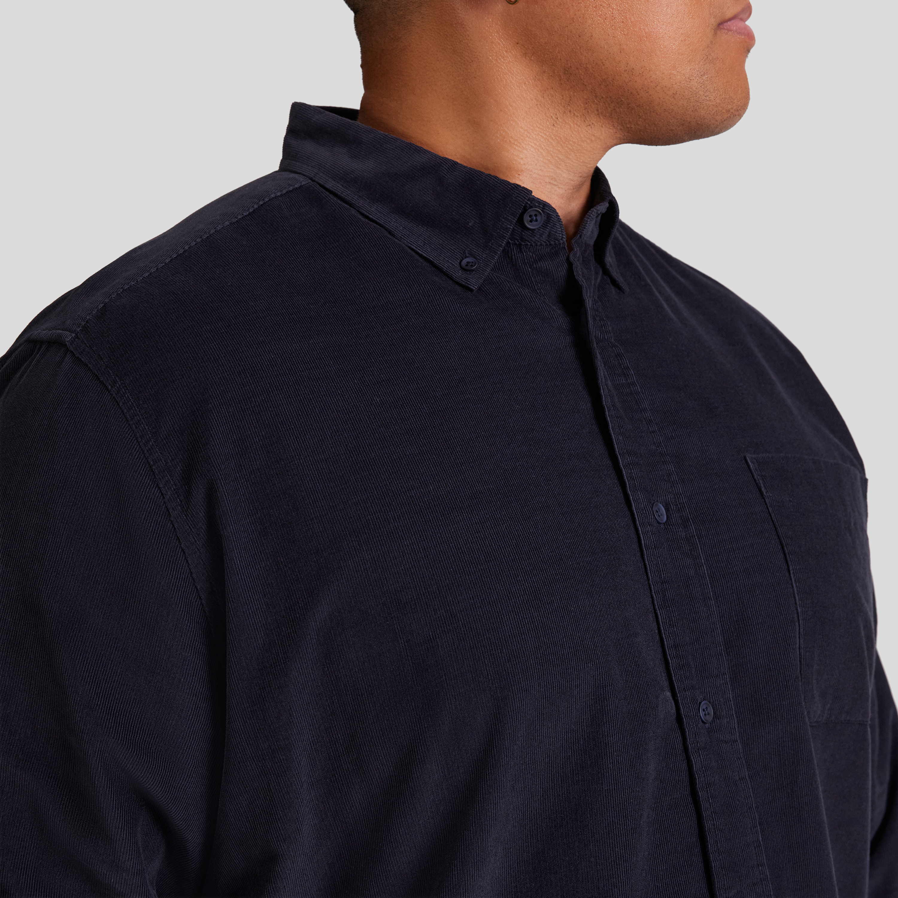 Ink Relax Fit Fine Cord Shirt