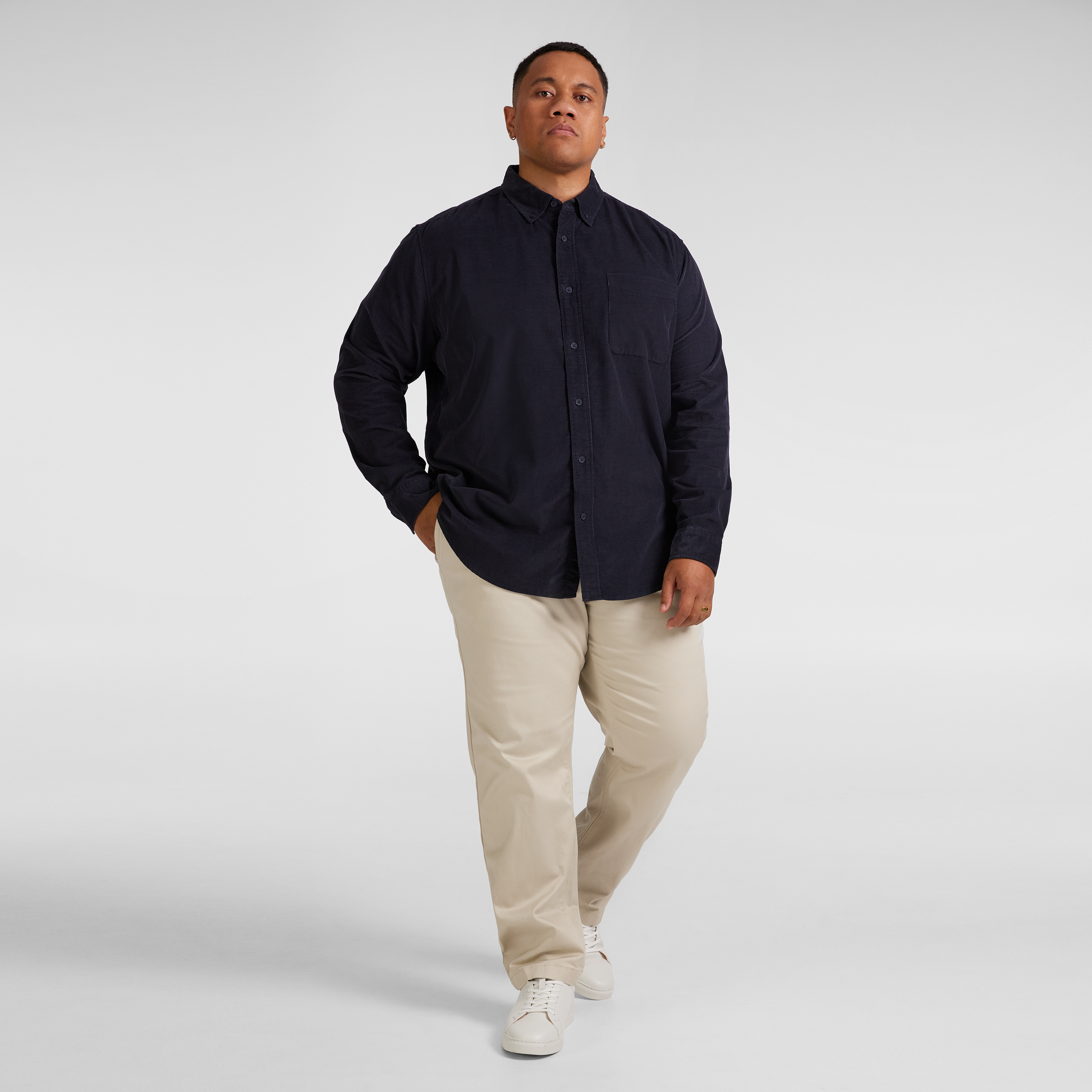 Ink Relax Fit Fine Cord Shirt