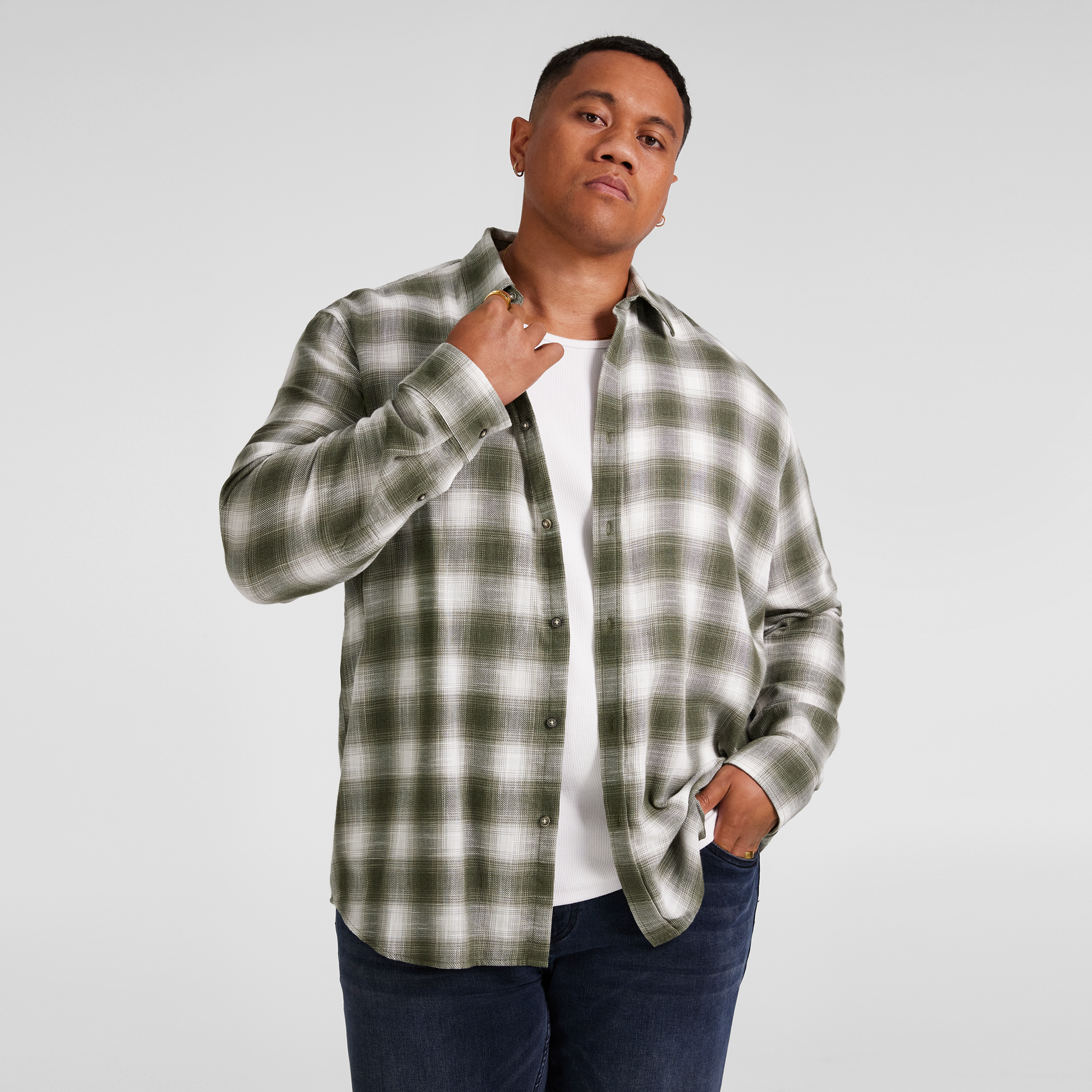 Harvey Relax Fit Check Shirt