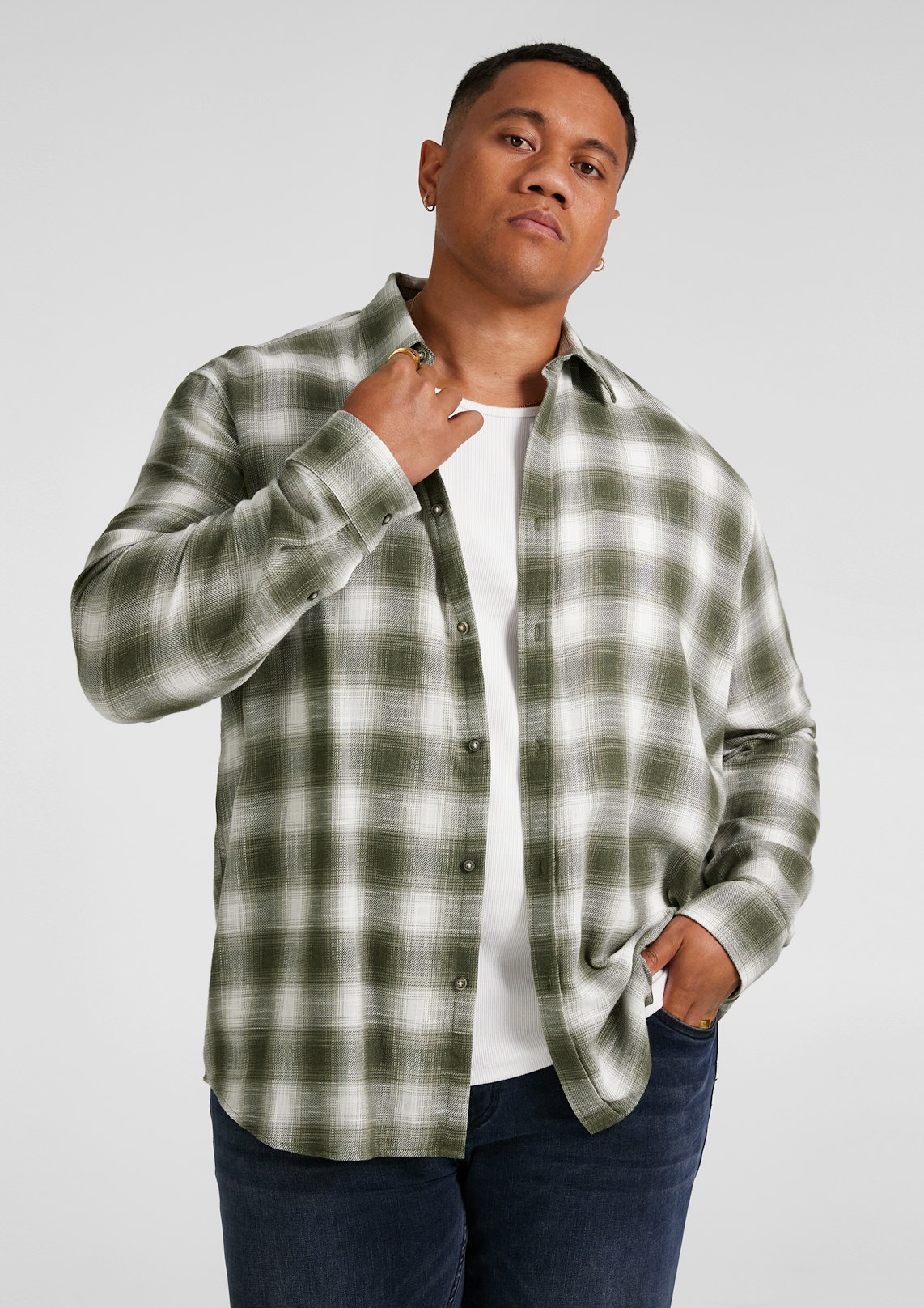 Harvey Relax Fit Check Shirt