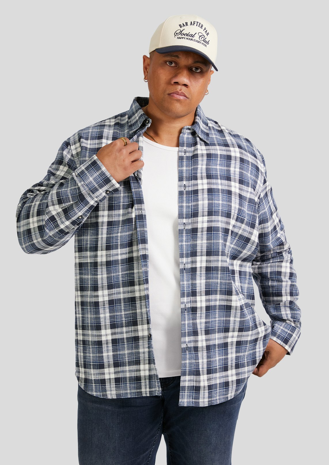 Harvey Relax Fit Check Shirt