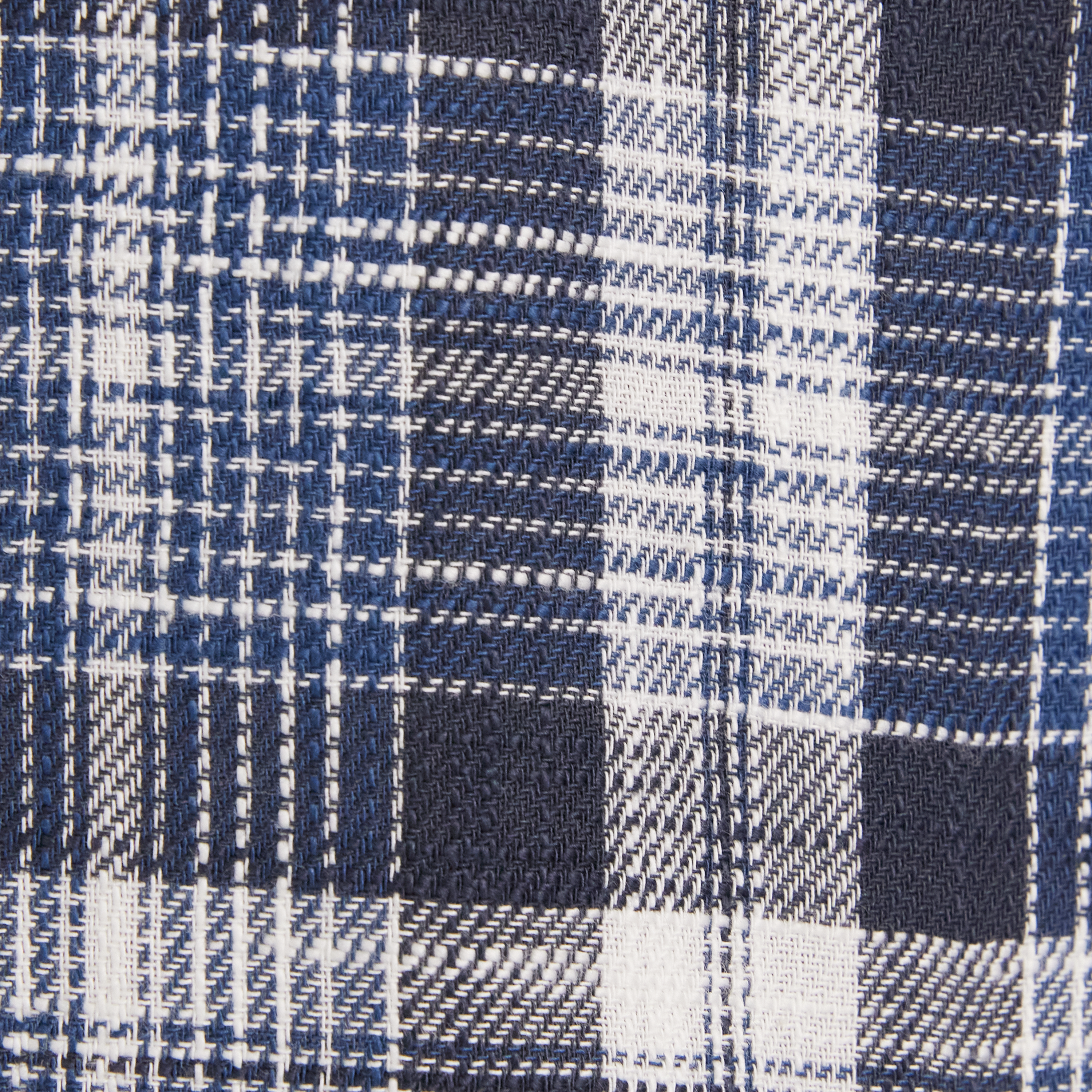 Vintage Blue Harvey Relax Fit Check Shirt