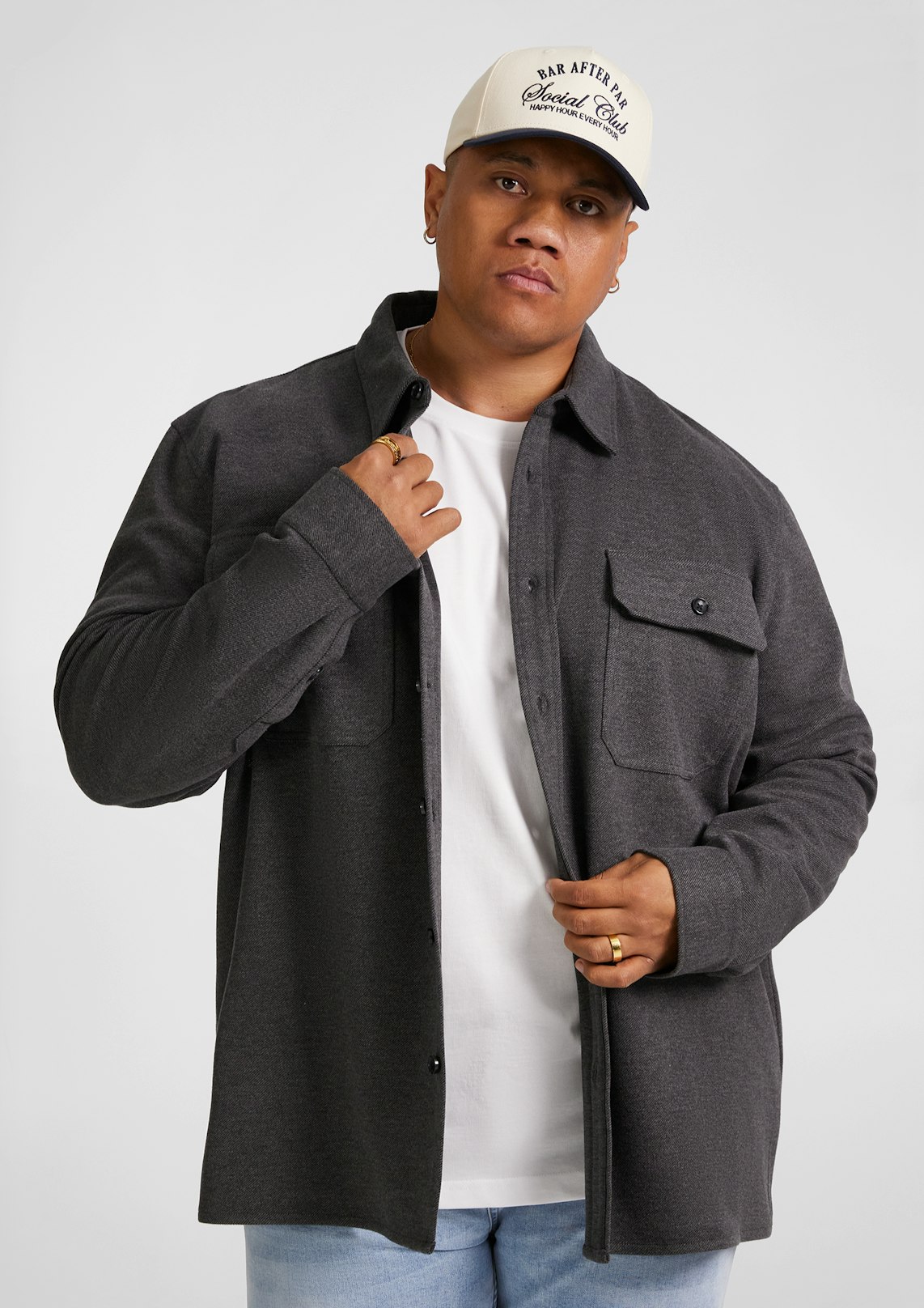 Brushed Twill Overshirt