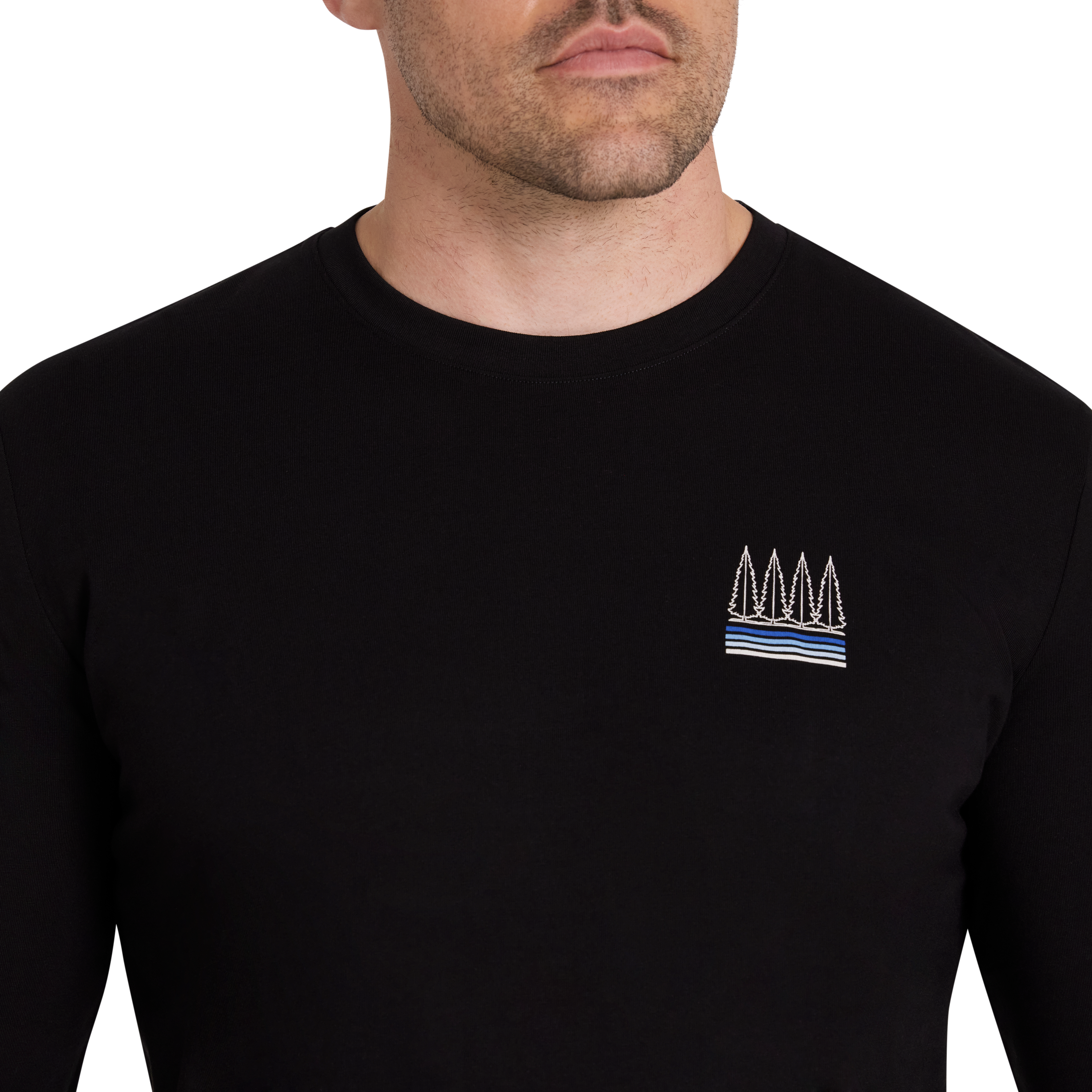 Black Outdoor Long Sleeve Top