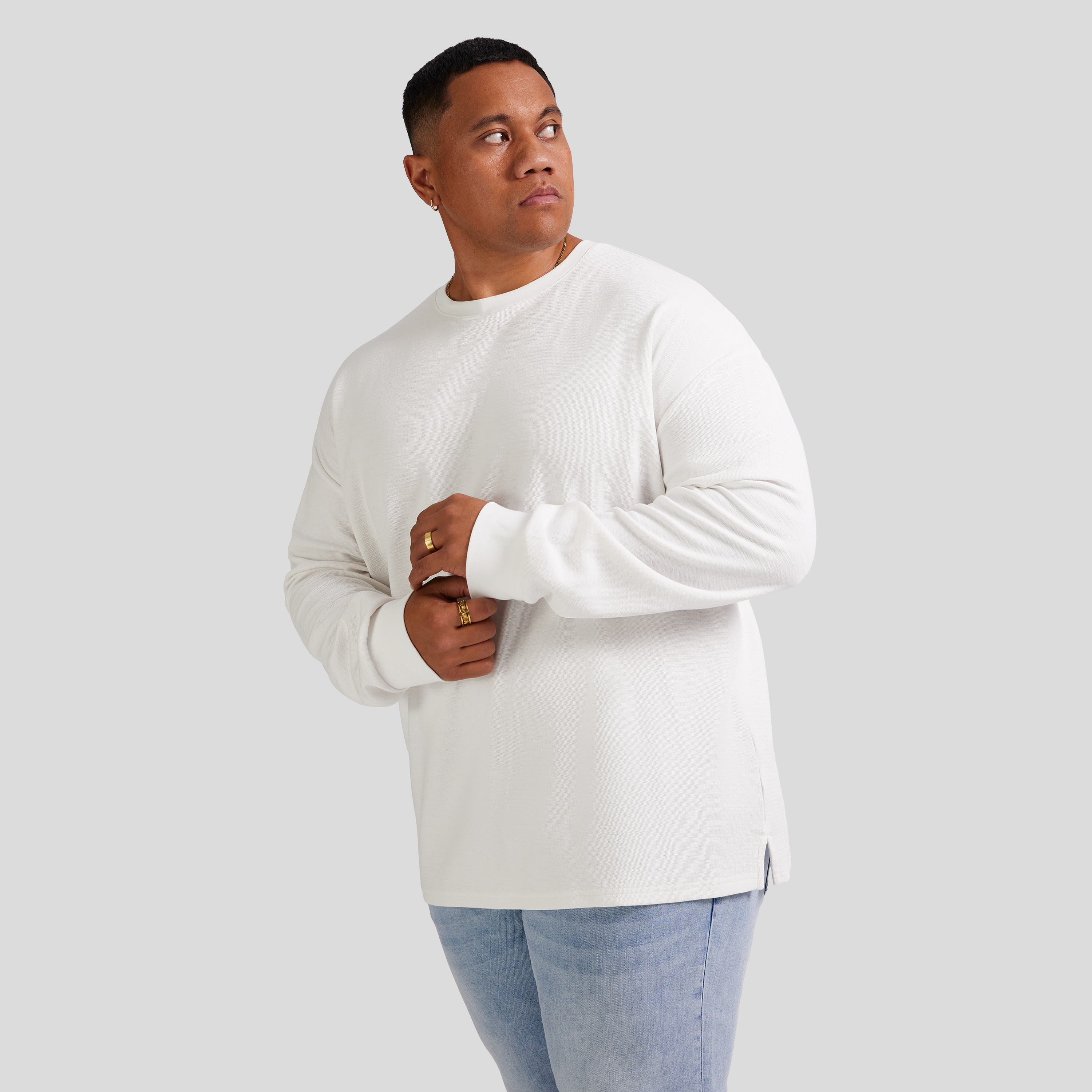 Waffle Long Sleeve Top