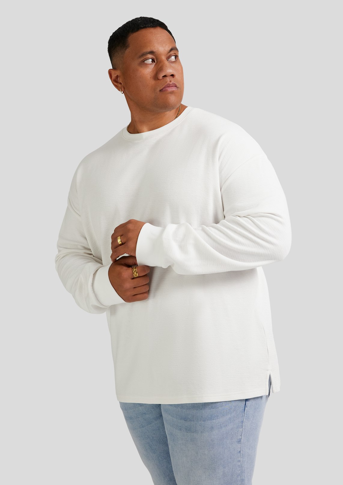 Waffle Long Sleeve Top