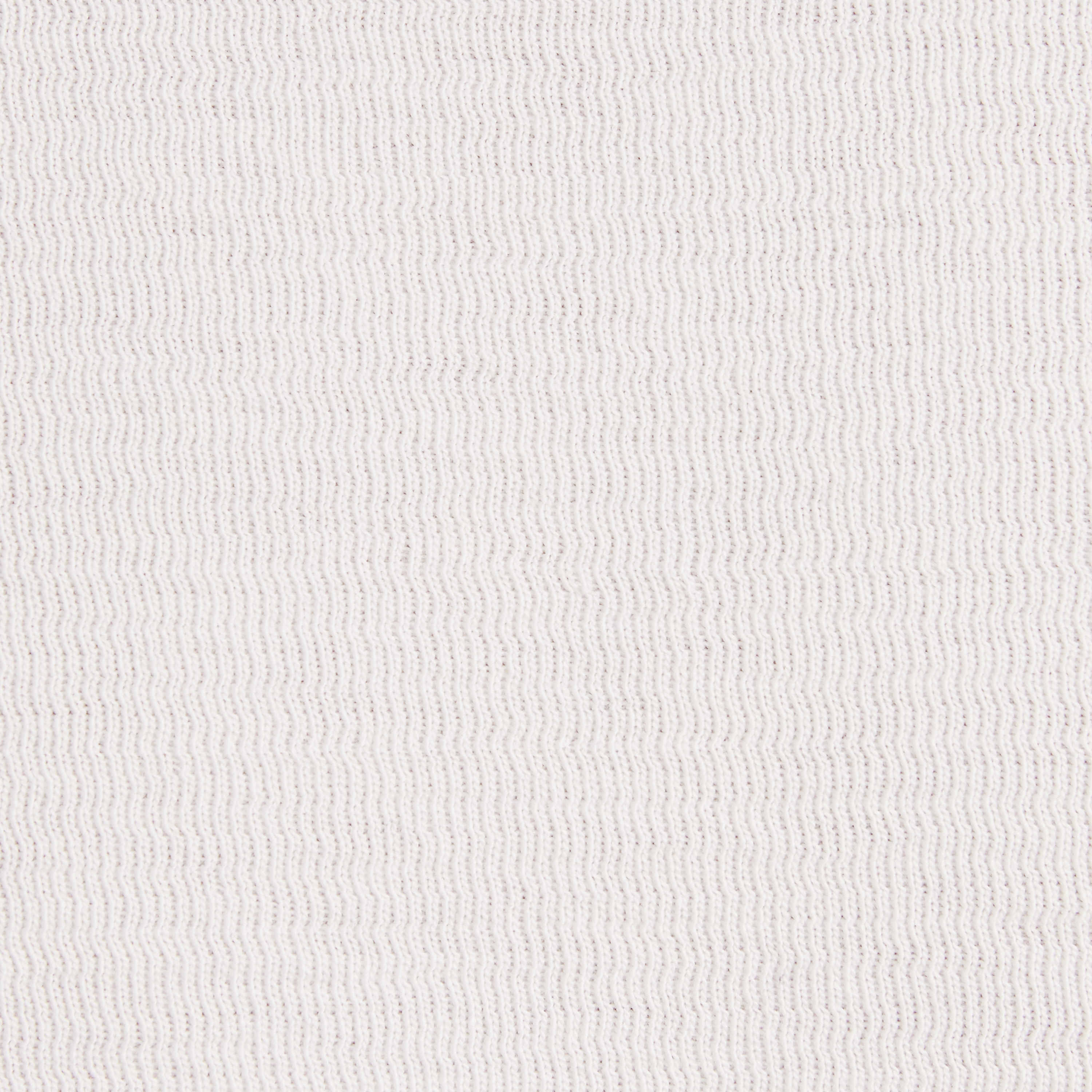 White Waffle Long Sleeve Top