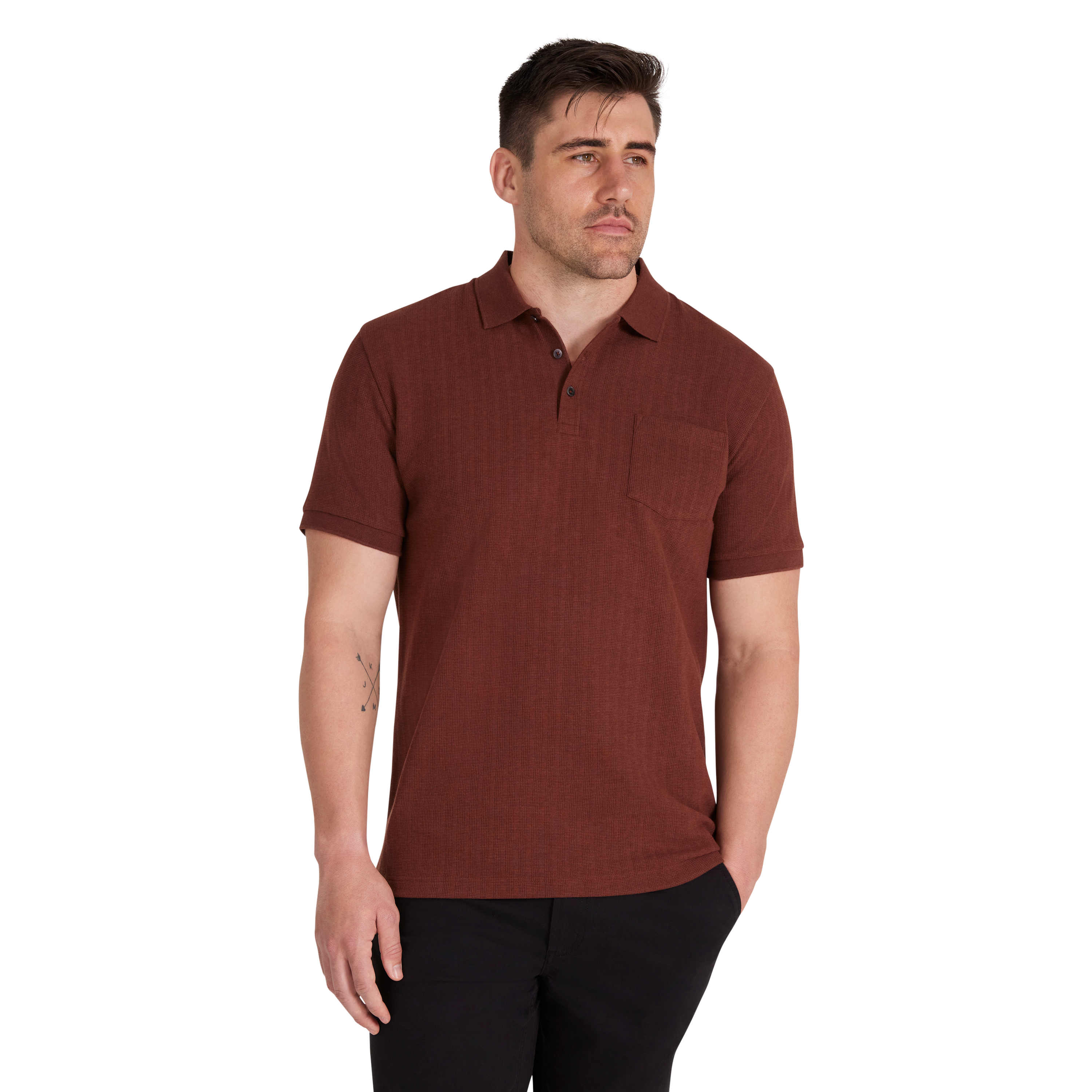 Otto Textured Polo