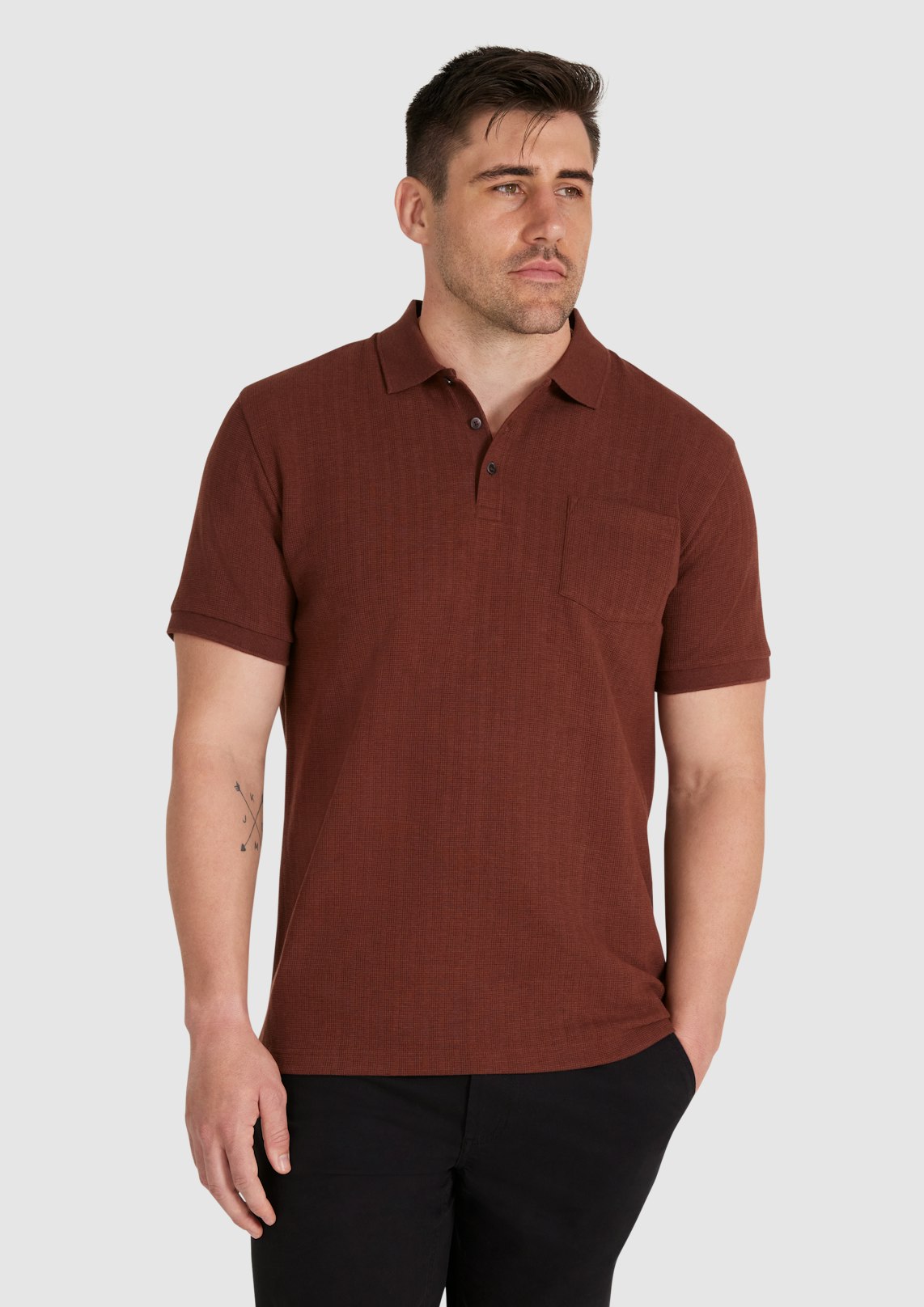Otto Textured Polo
