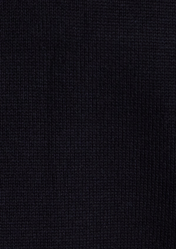 Navy Ivor Stripe Knit Polo
