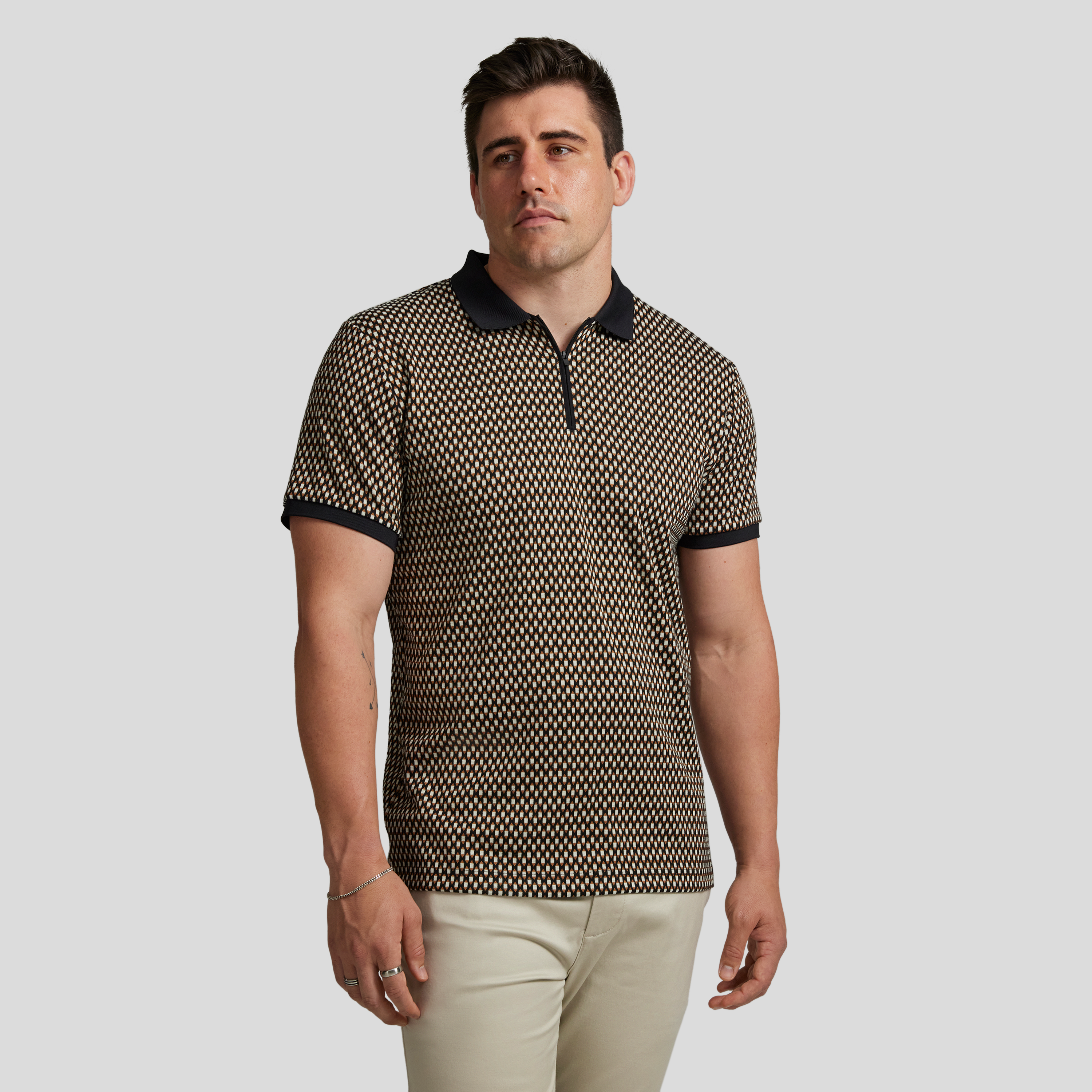 Jones Jacquard Polo