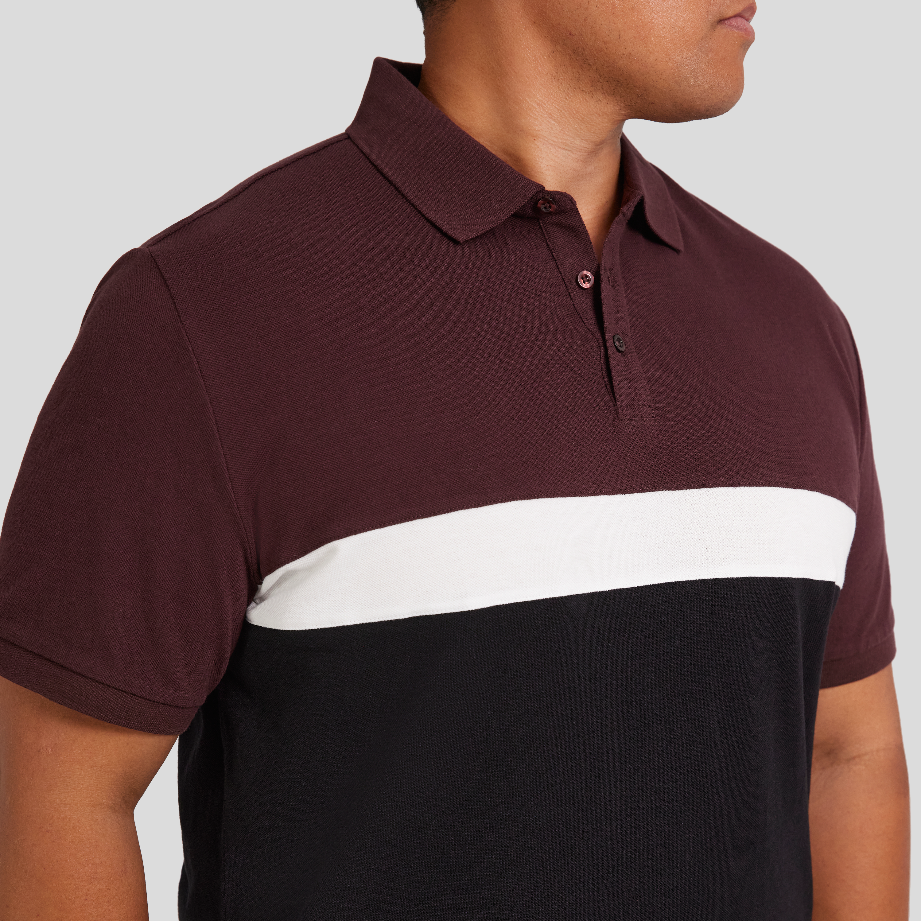 Merlot Bennet Splice Polo