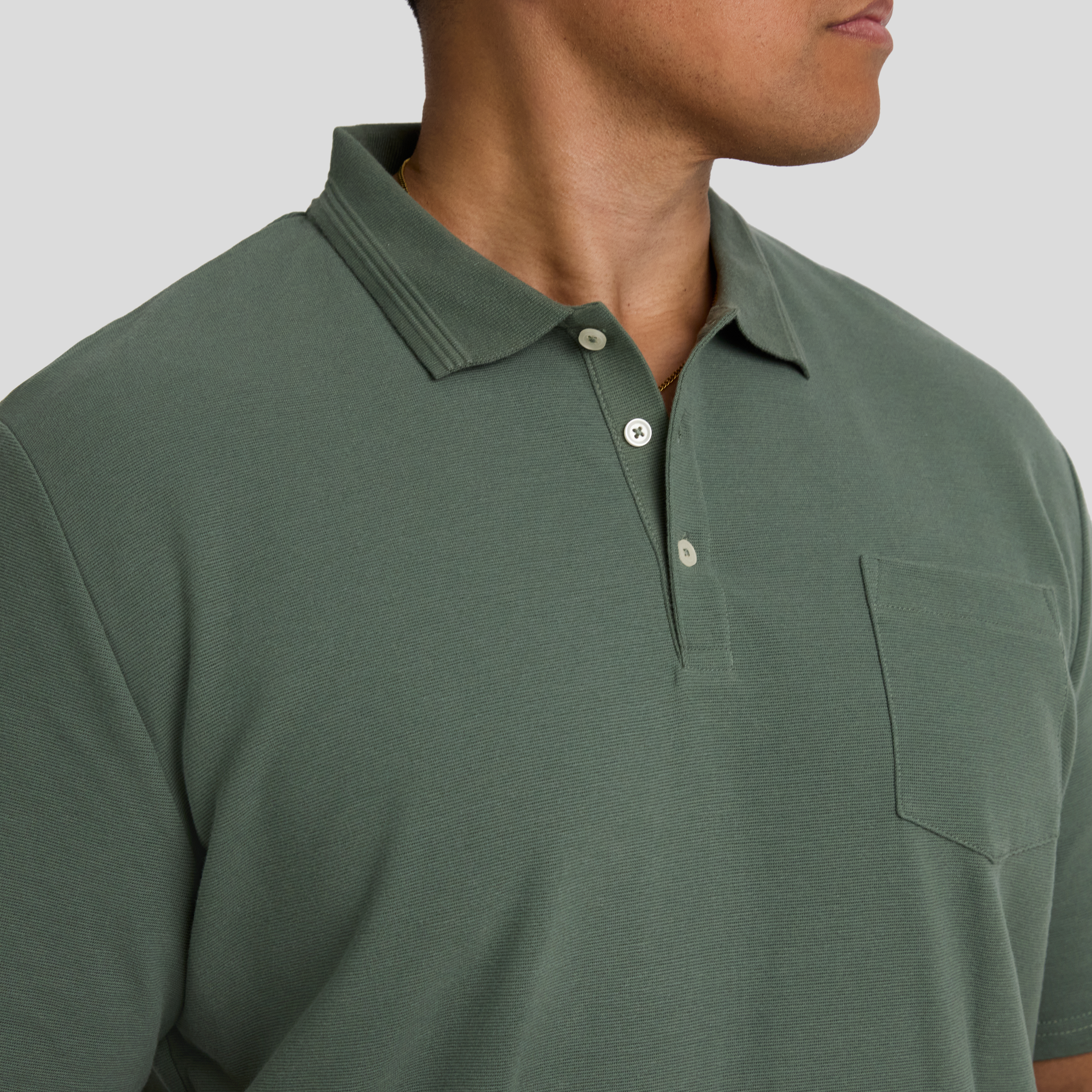 Palm Oliver Textured Polo
