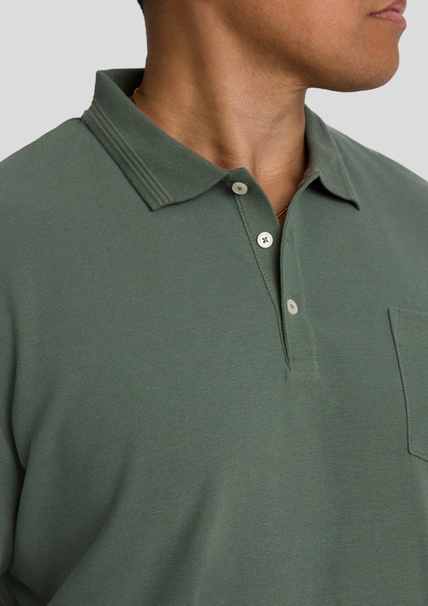 Palm Oliver Textured Polo
