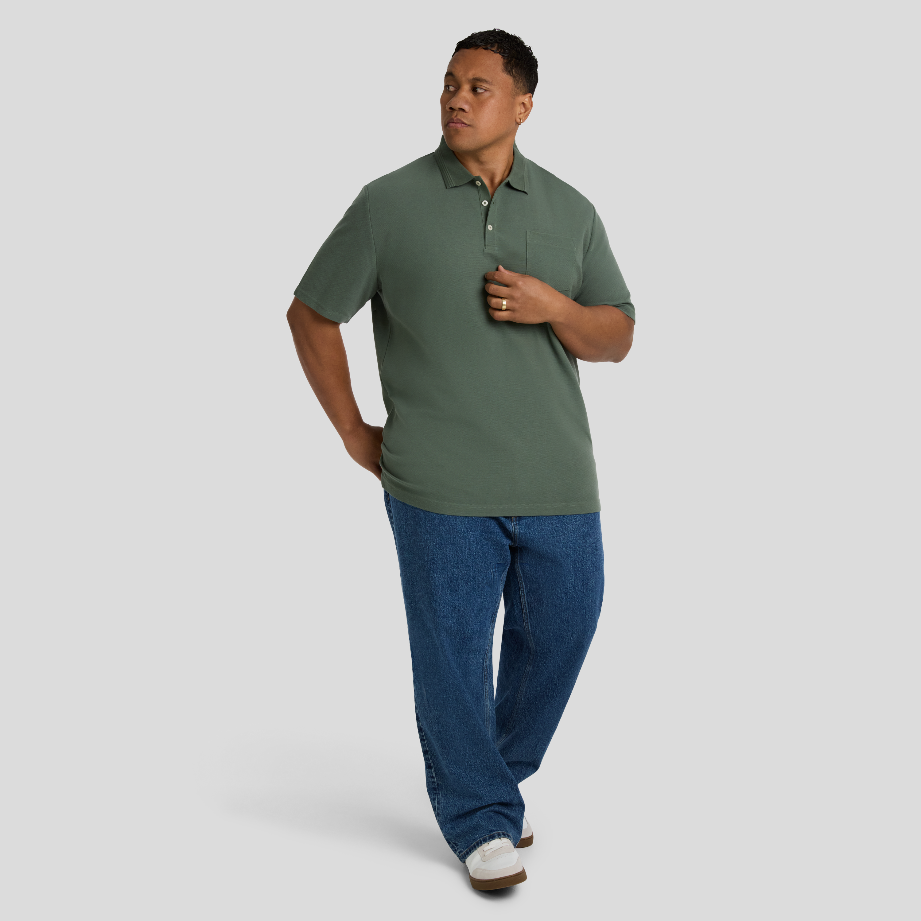 Palm Oliver Textured Polo