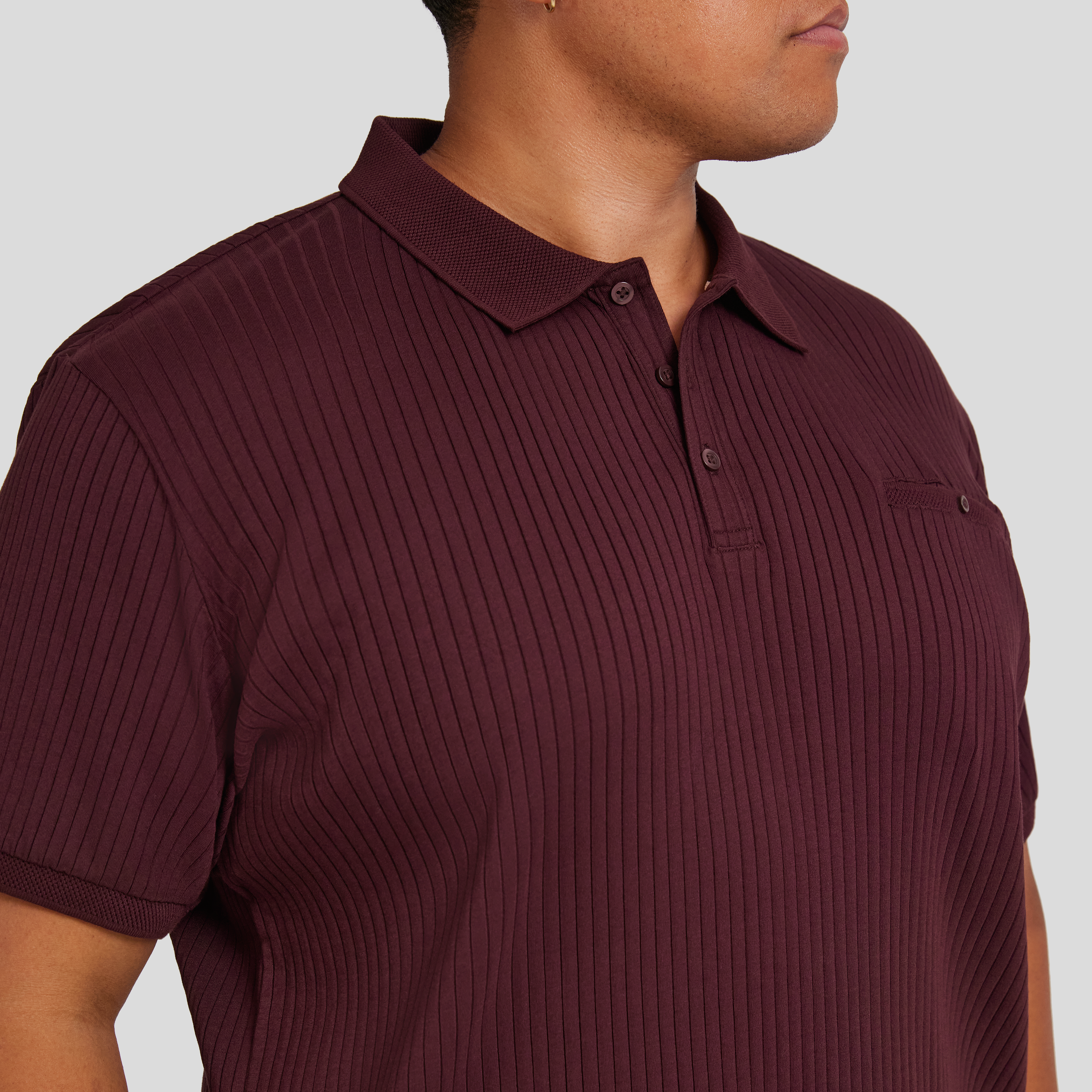 Merlot Marco Rib Polo