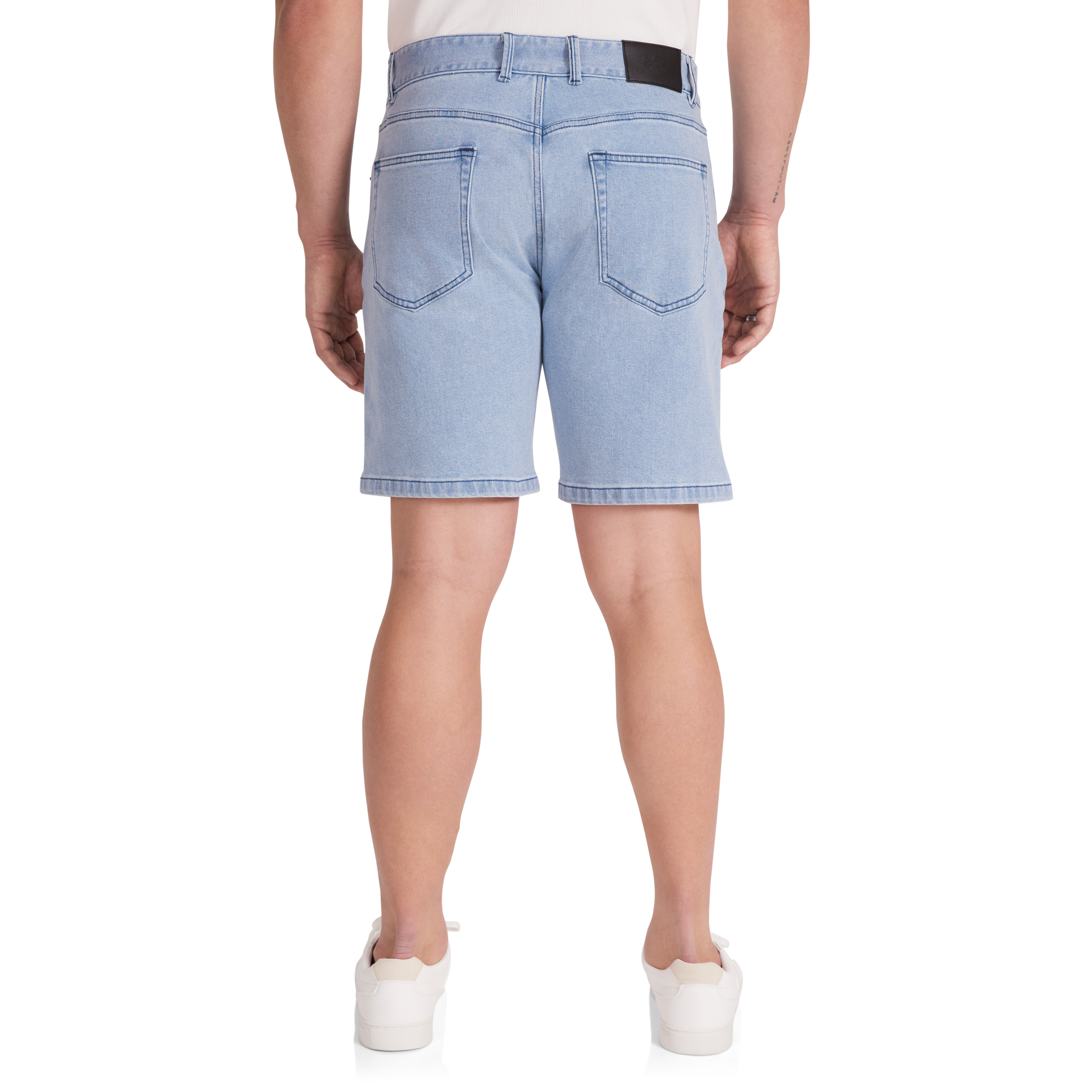 Light Wash Max Stretch Denim Short