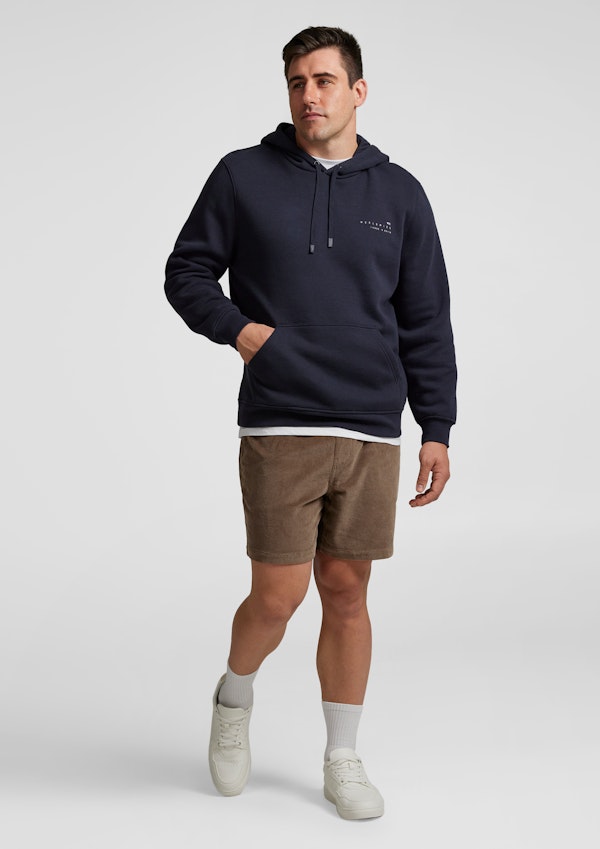 Taupe Ryder Cord Stretch Short