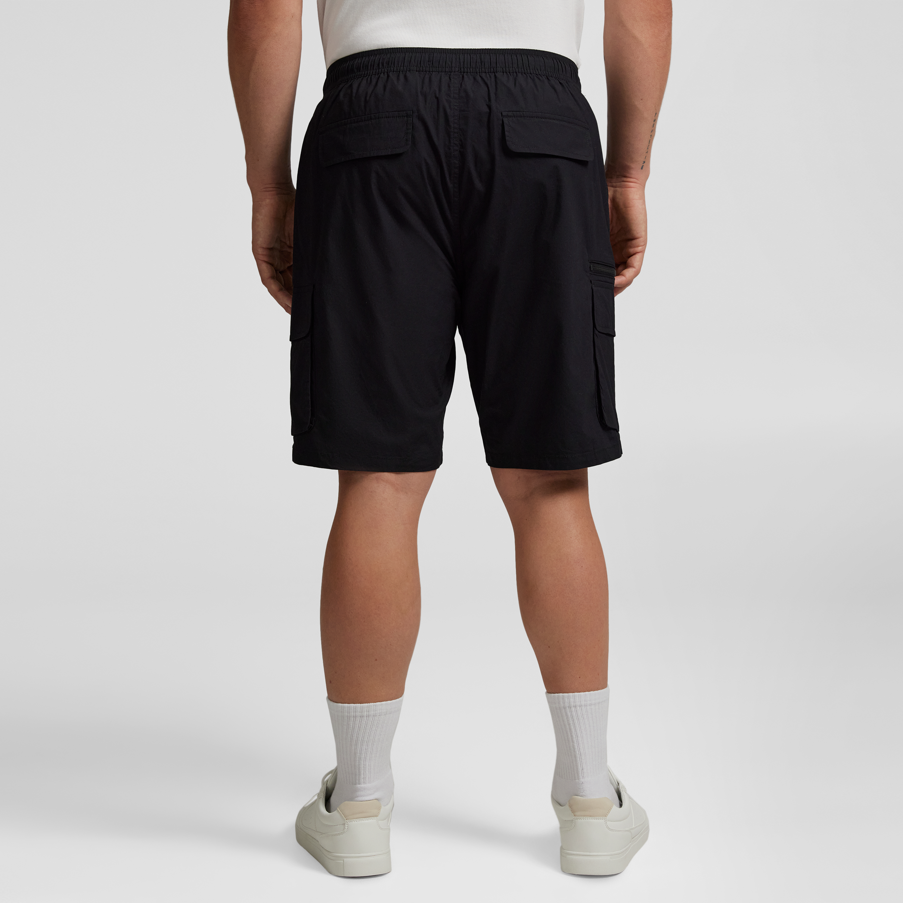 Black Corbin Stretch Cargo Short