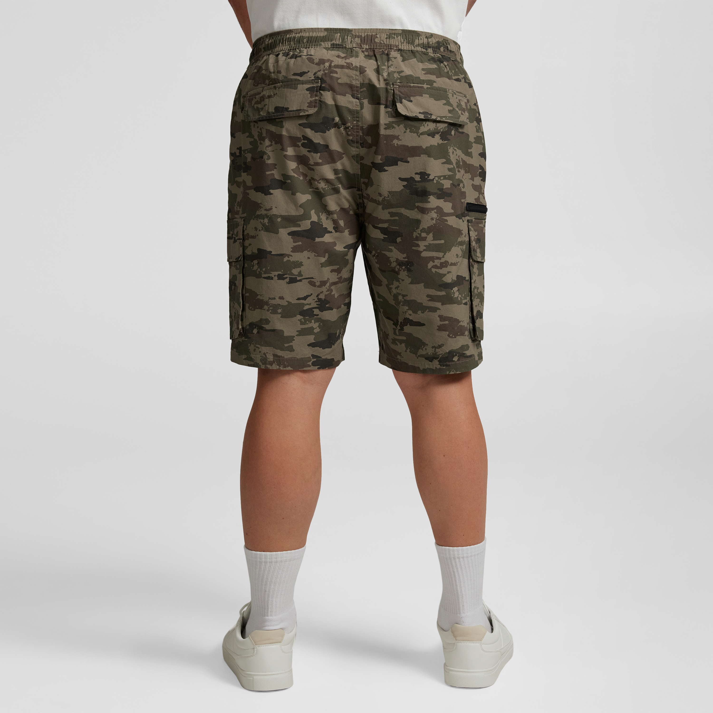 Camo Corbin Stretch Cargo Short