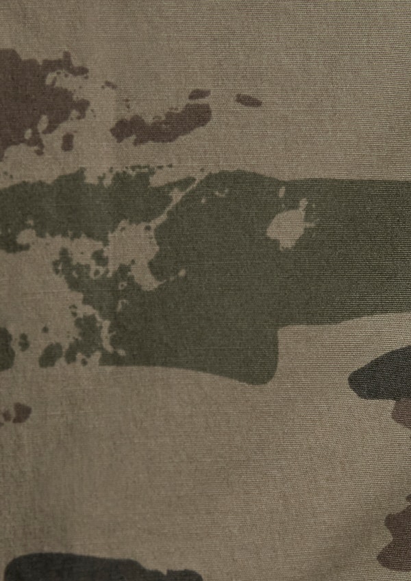 Camo Corbin Stretch Cargo Short