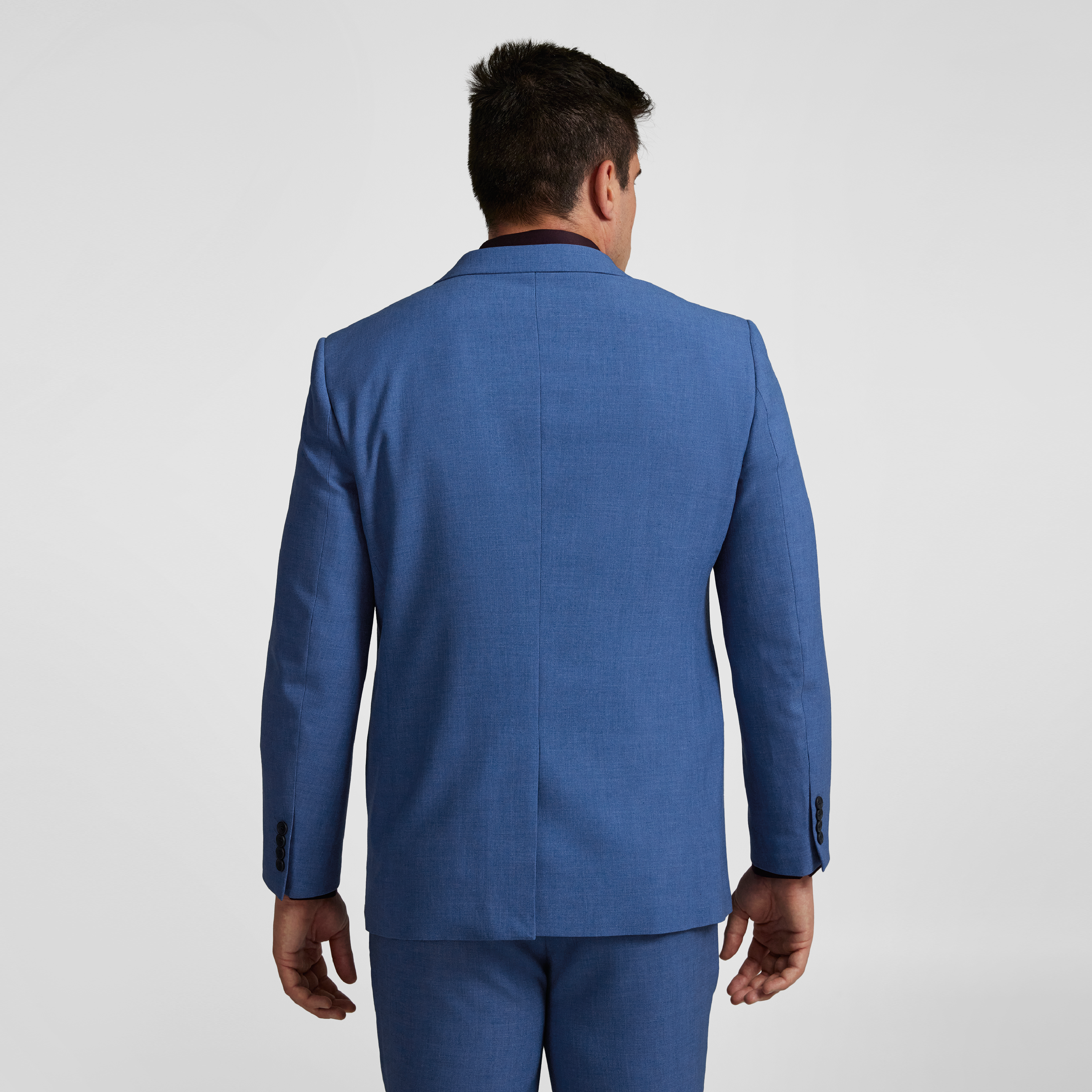 Blue Curtis Stretch Suit Jacket