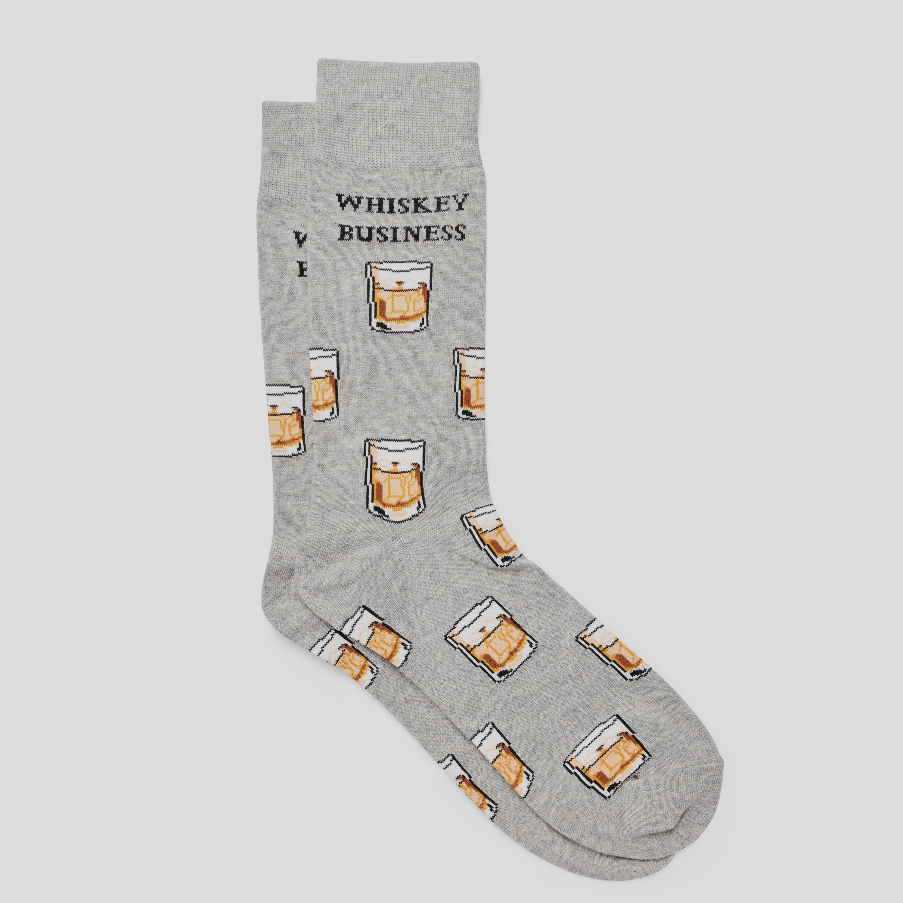 Whiskey Fancy Sock