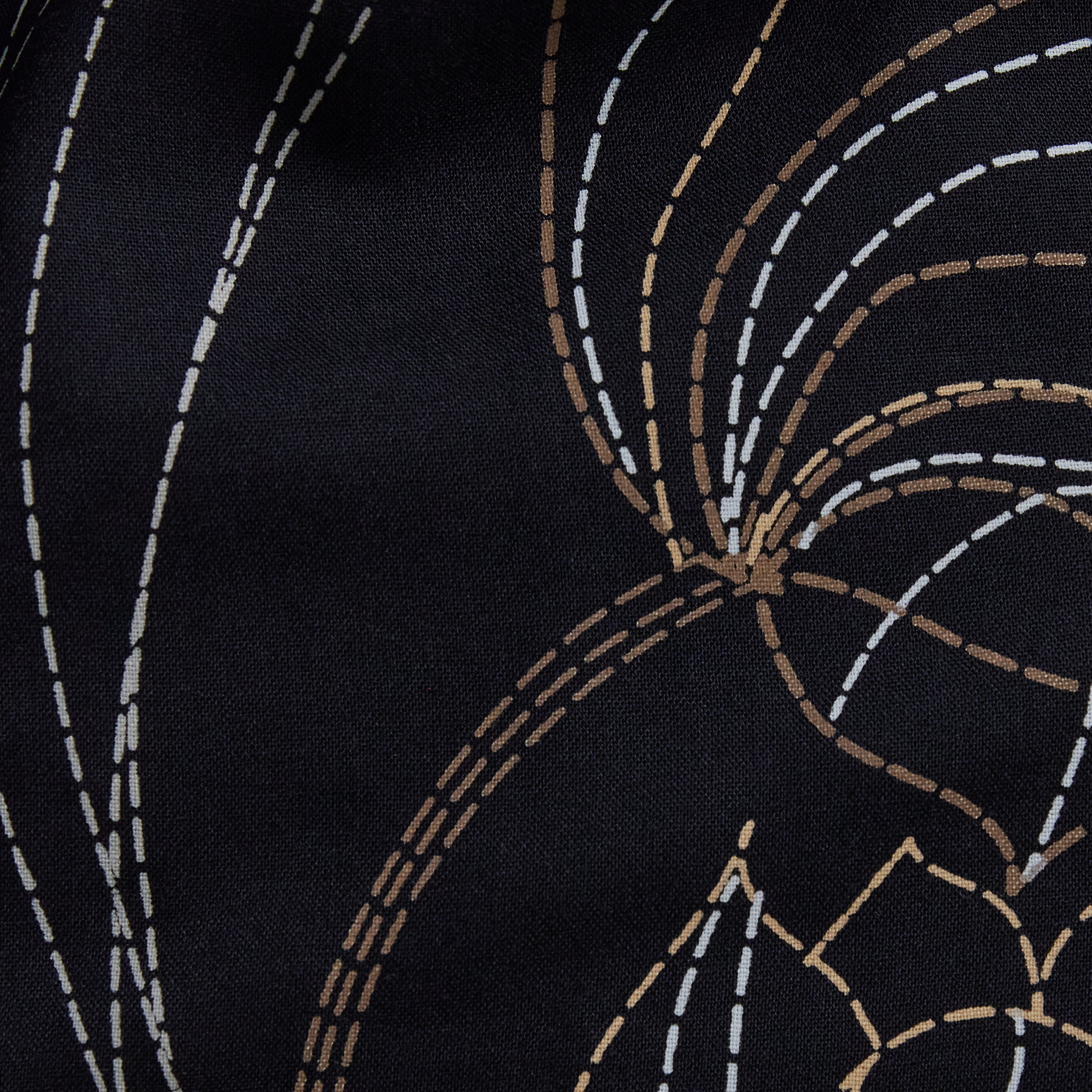 Dark Navy Russell Print Shirt