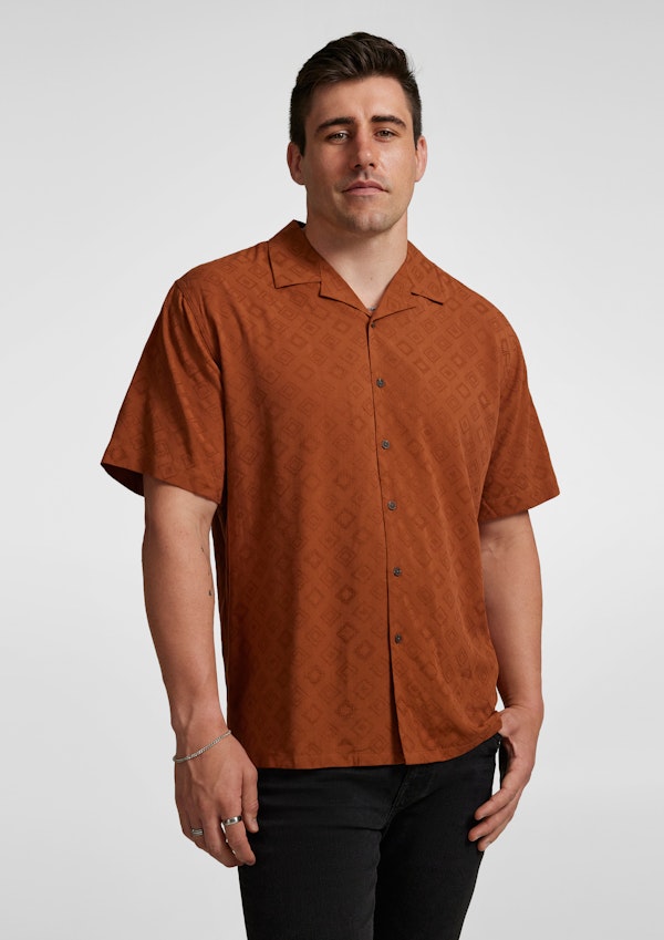 Lattice Relaxed Fit Shirt