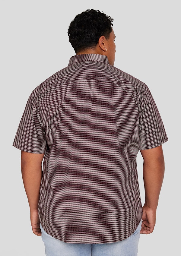 Cabernet Illusion Stretch Shirt