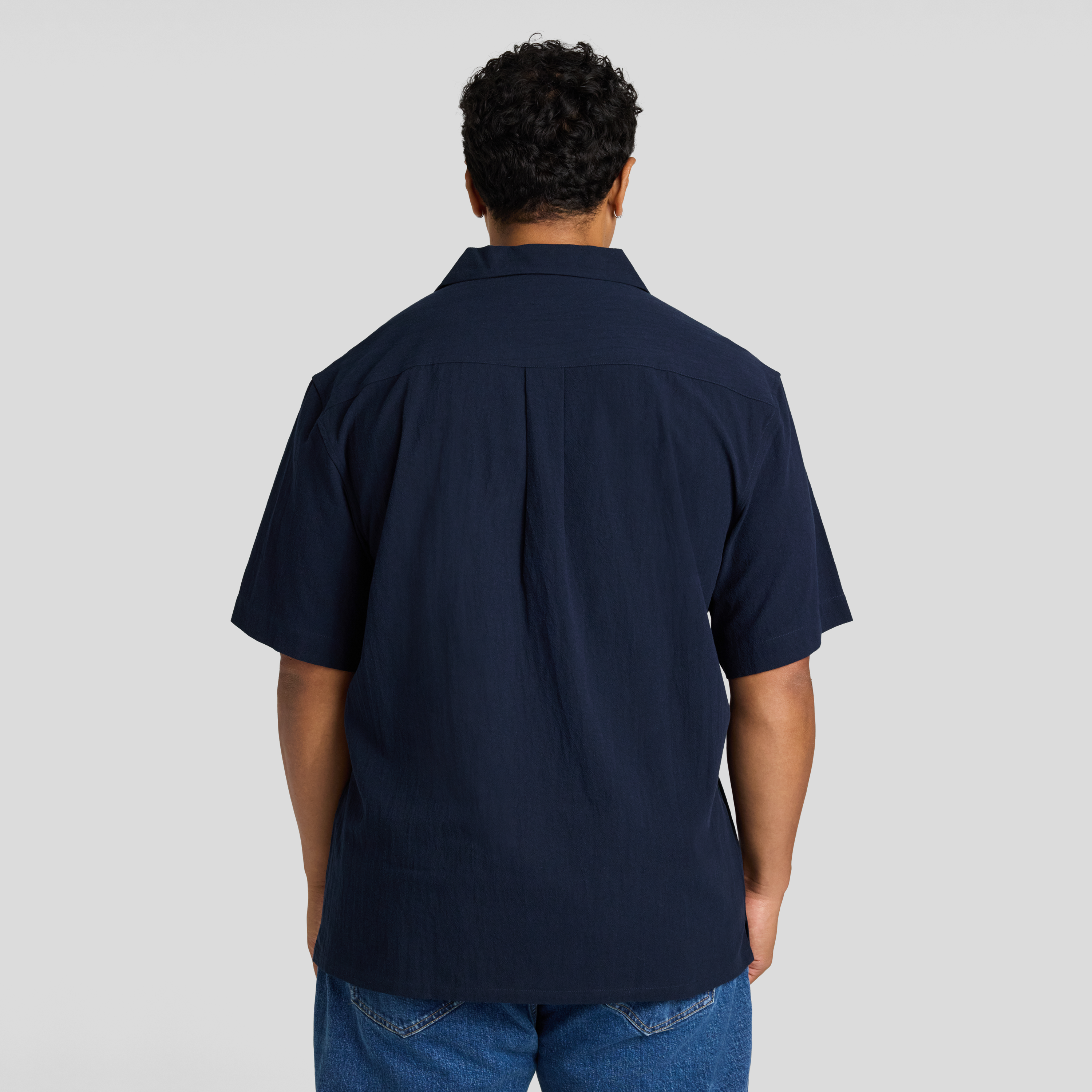 Navy Barnaby Relaxed Fit Shirt