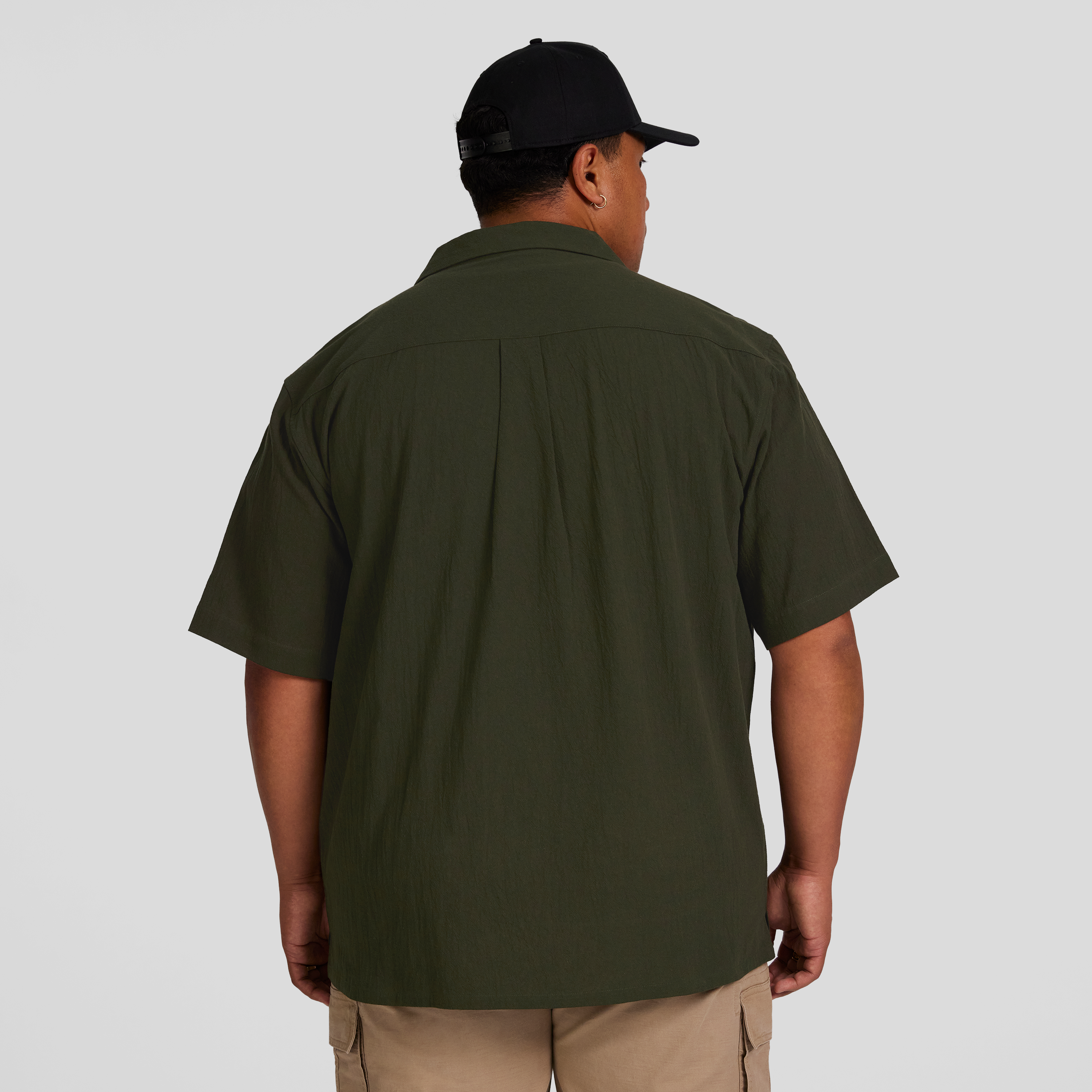 Olive Barnaby Relaxed Fit Shirt