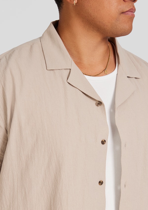 Stone Barnaby Relaxed Fit Shirt