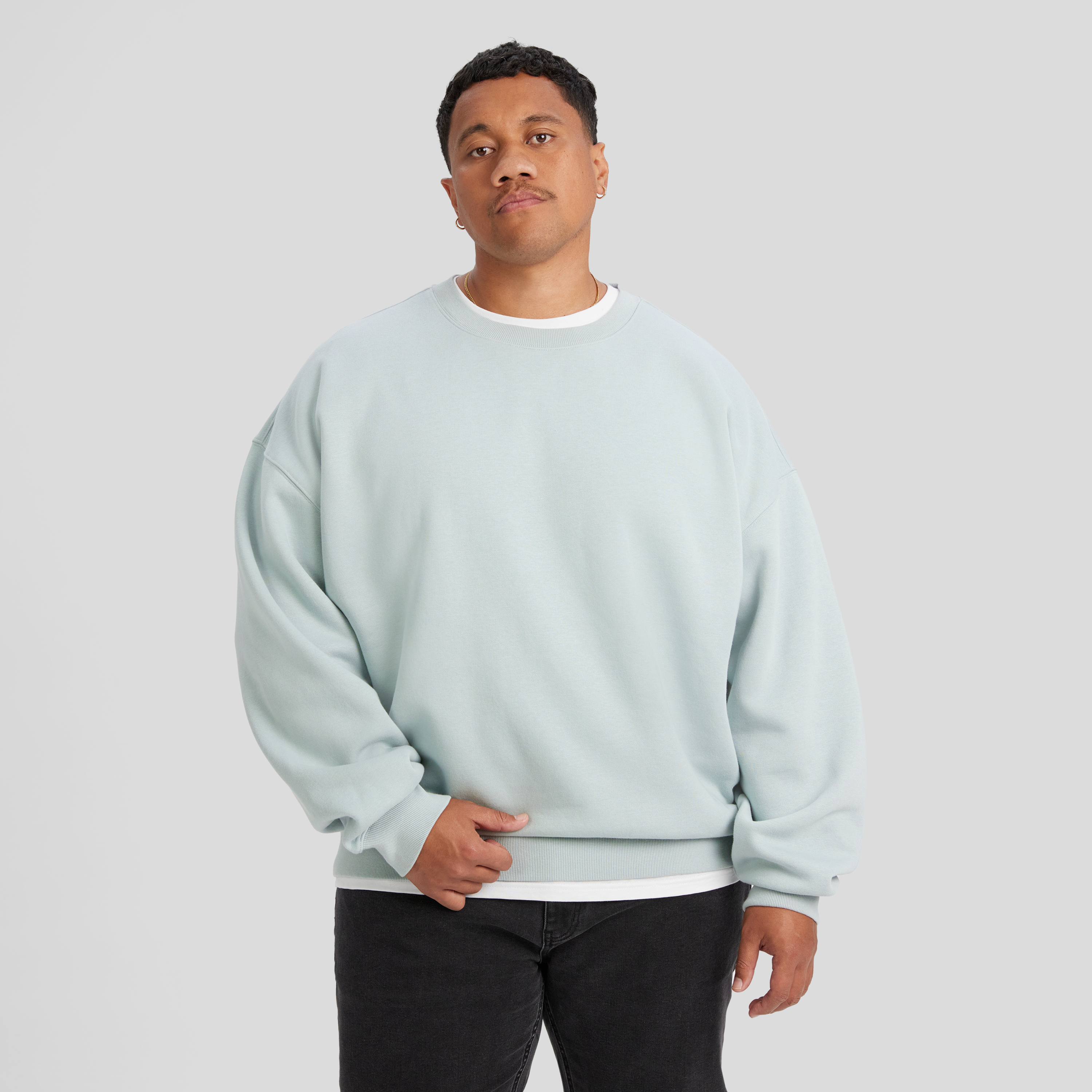 Relaxed Fit Crew Sweat