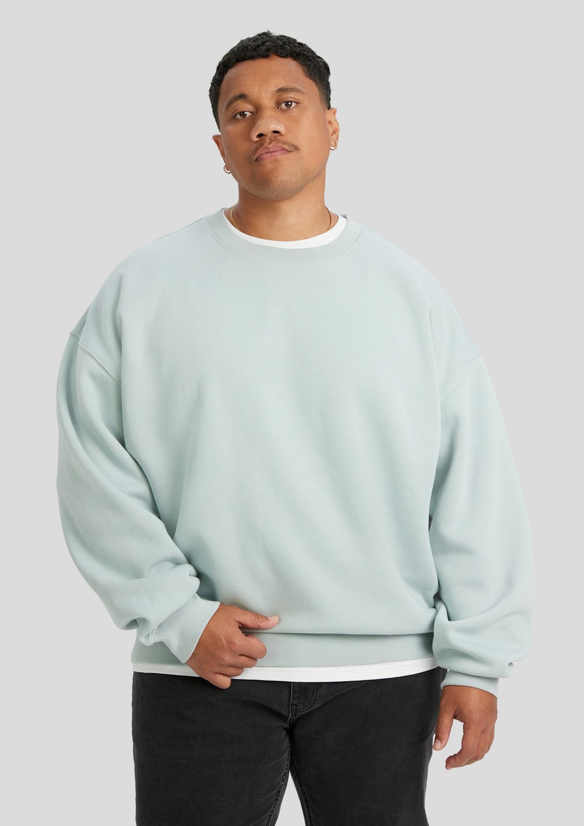 Relaxed Fit Crew Sweat