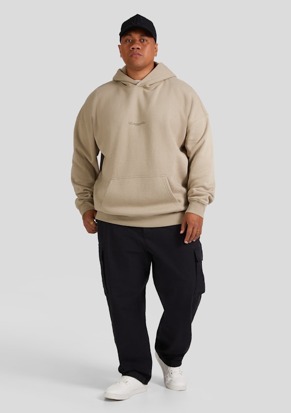 Sand Relaxed Fit Collective Hoodie