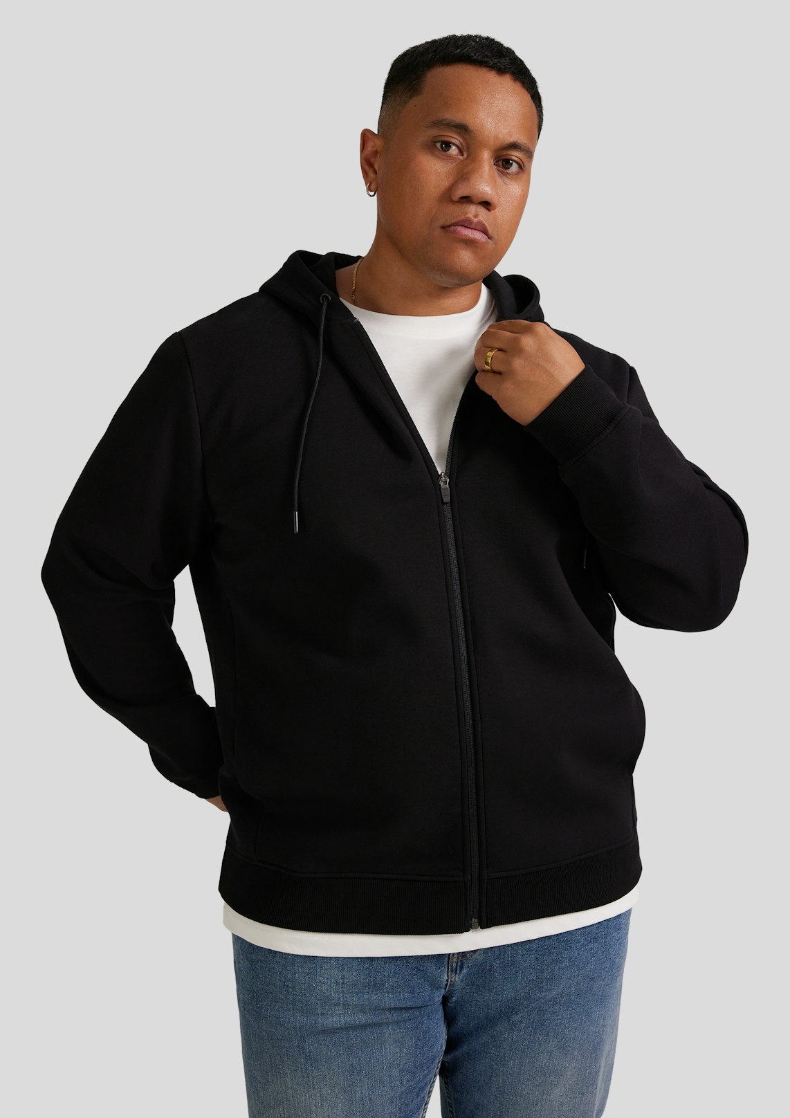 Tech Fleece Zip Thru Hoodie