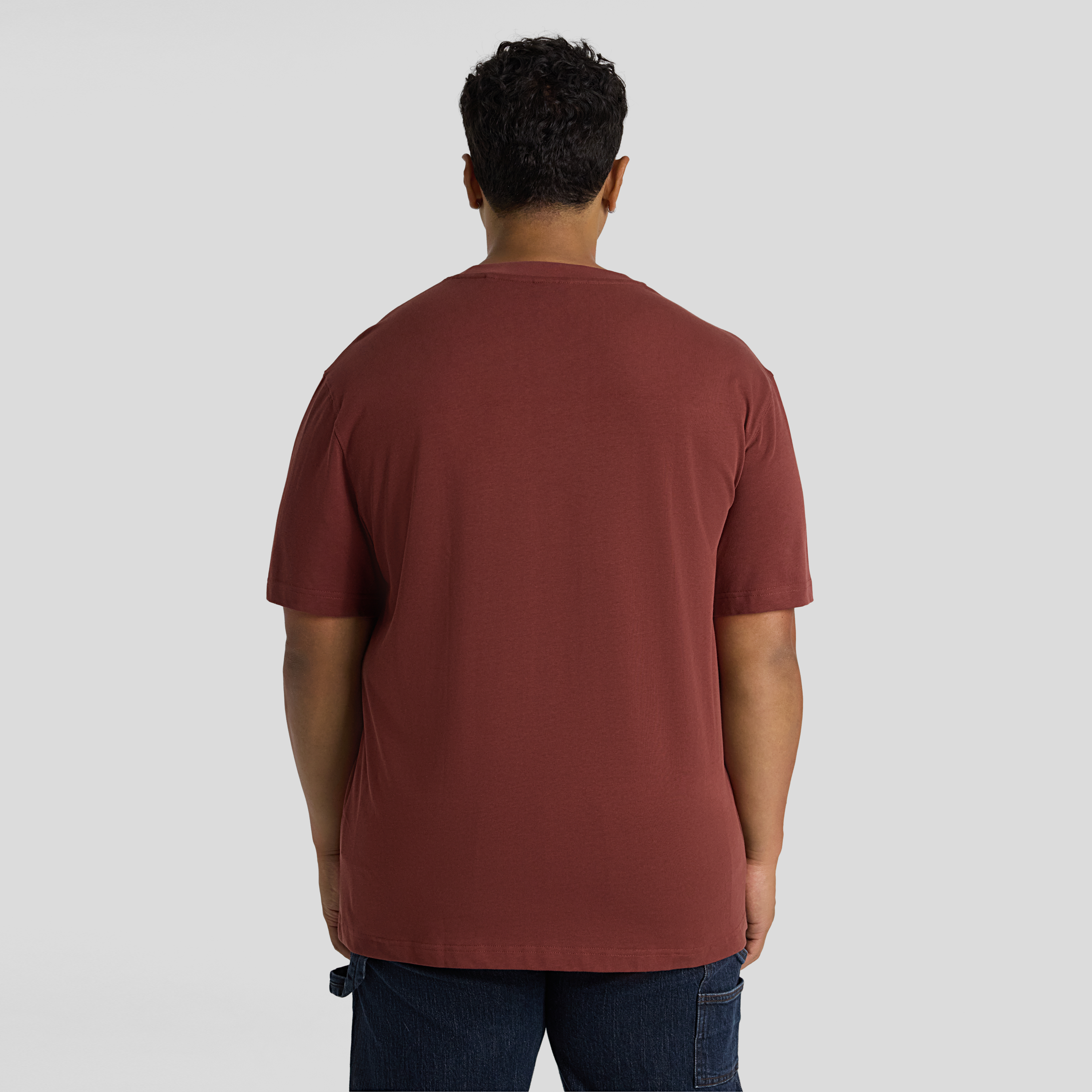Brick Red Classic Heavy Weight Tee