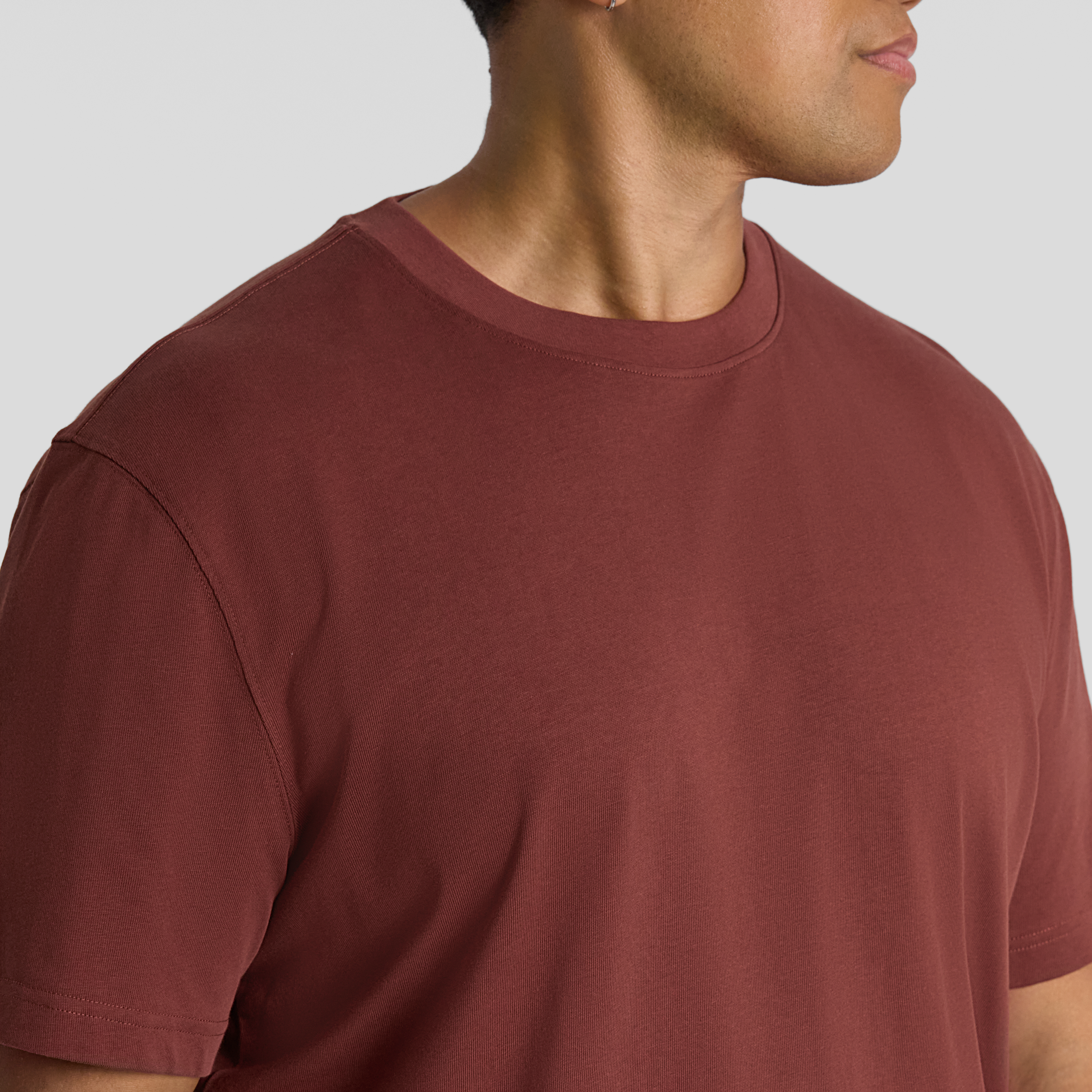 Brick Red Classic Heavy Weight Tee