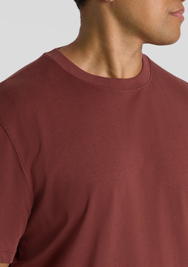 Brick Red Classic Heavy Weight Tee