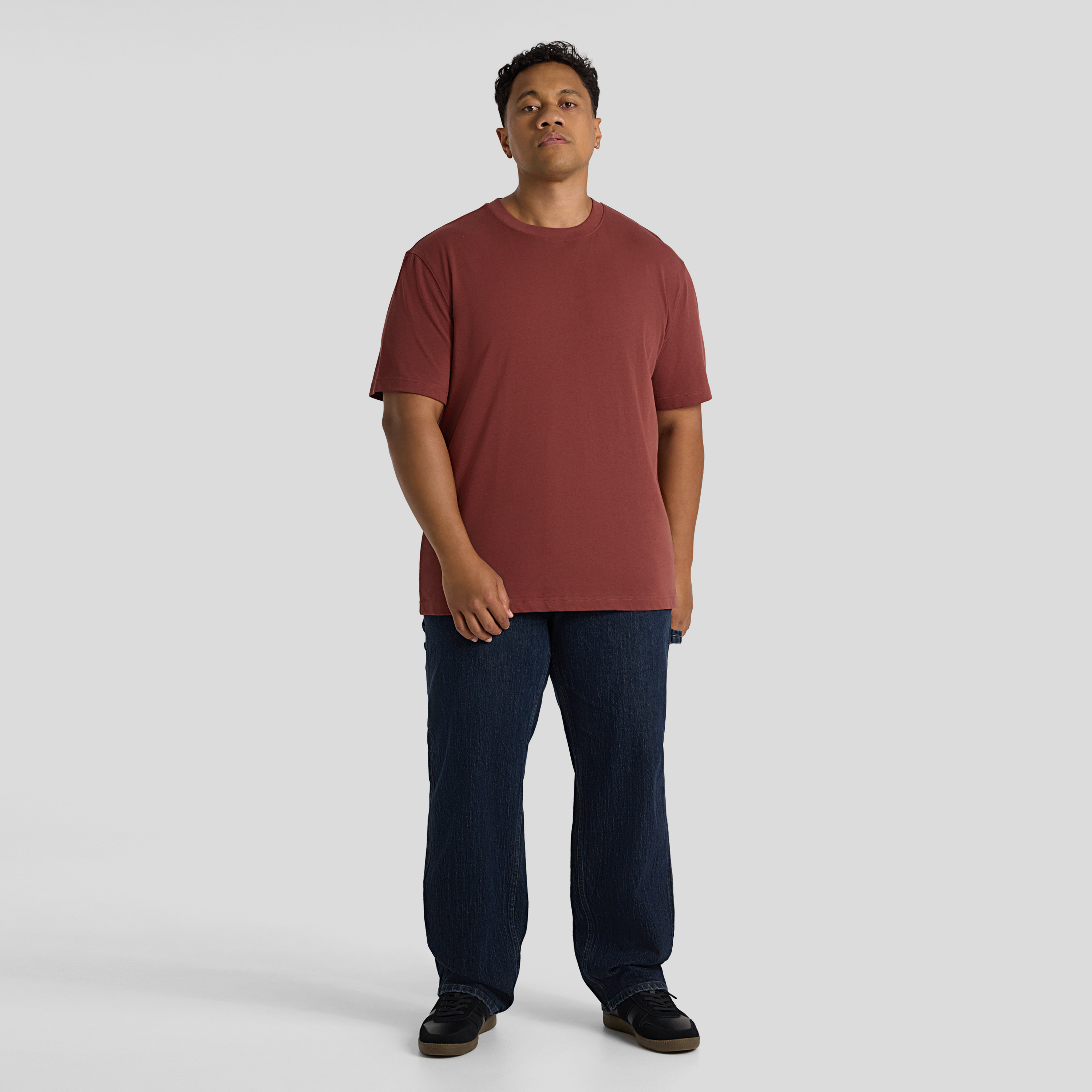 Brick Red Classic Heavy Weight Tee