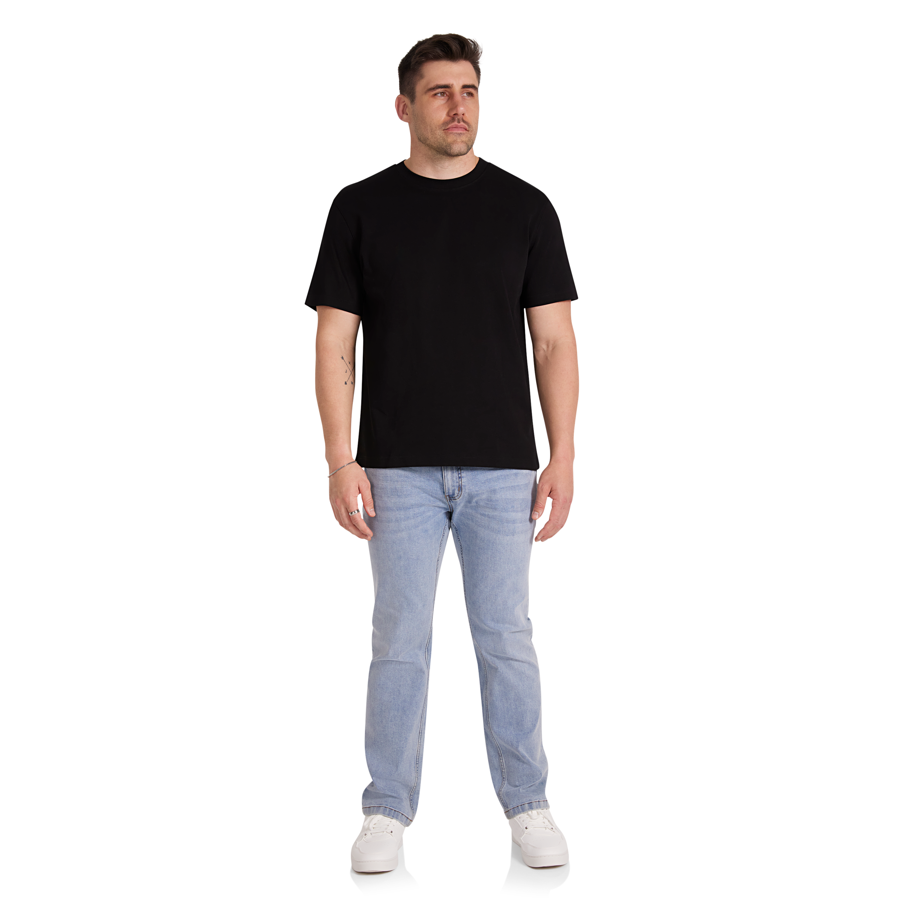 Black Classic Heavy Weight Tee