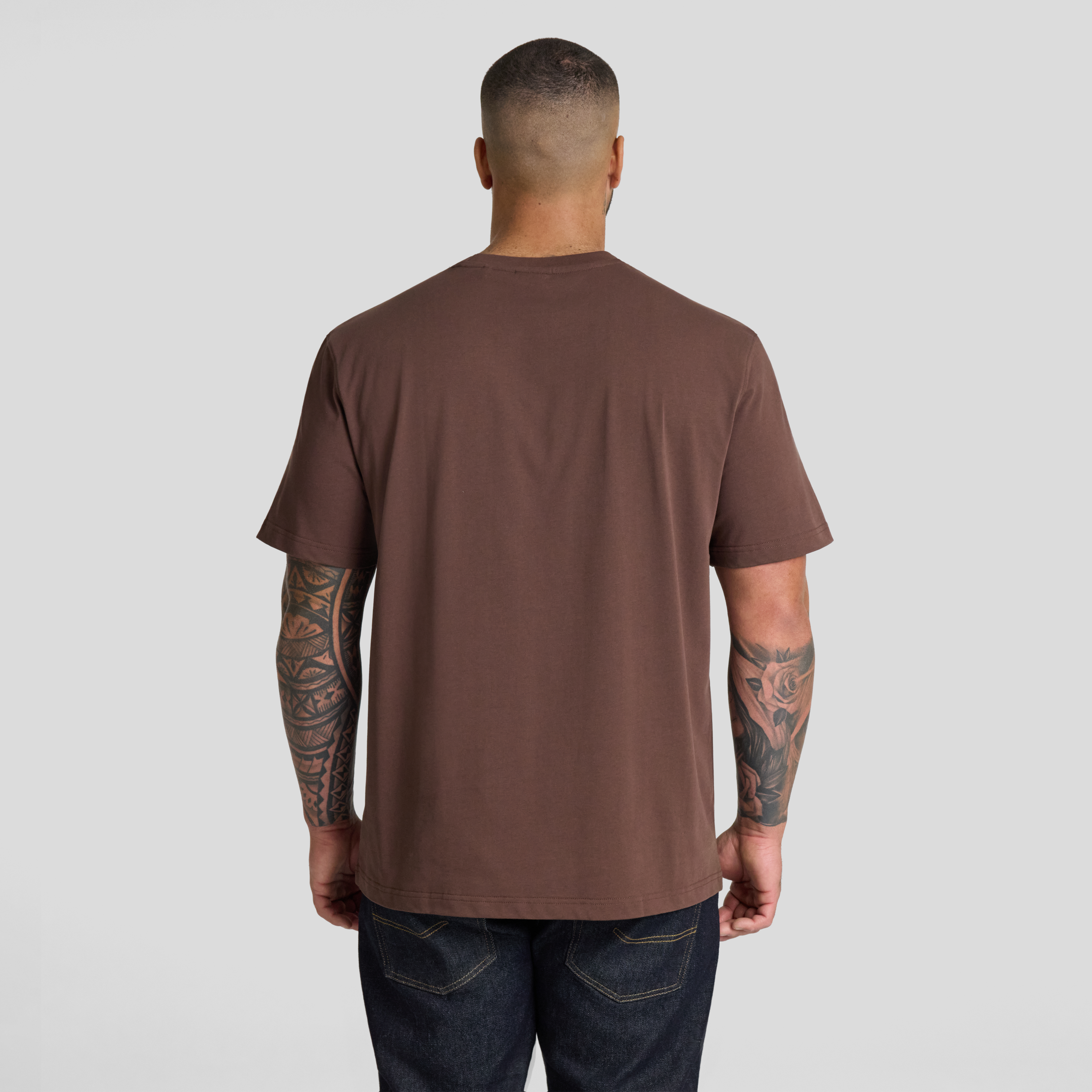 Brown Classic Heavy Weight Tee