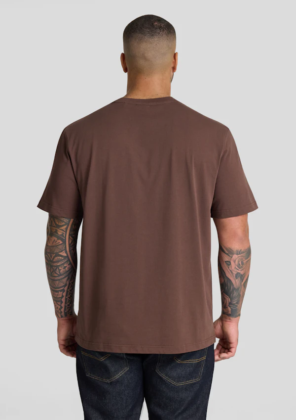 Brown Classic Heavy Weight Tee