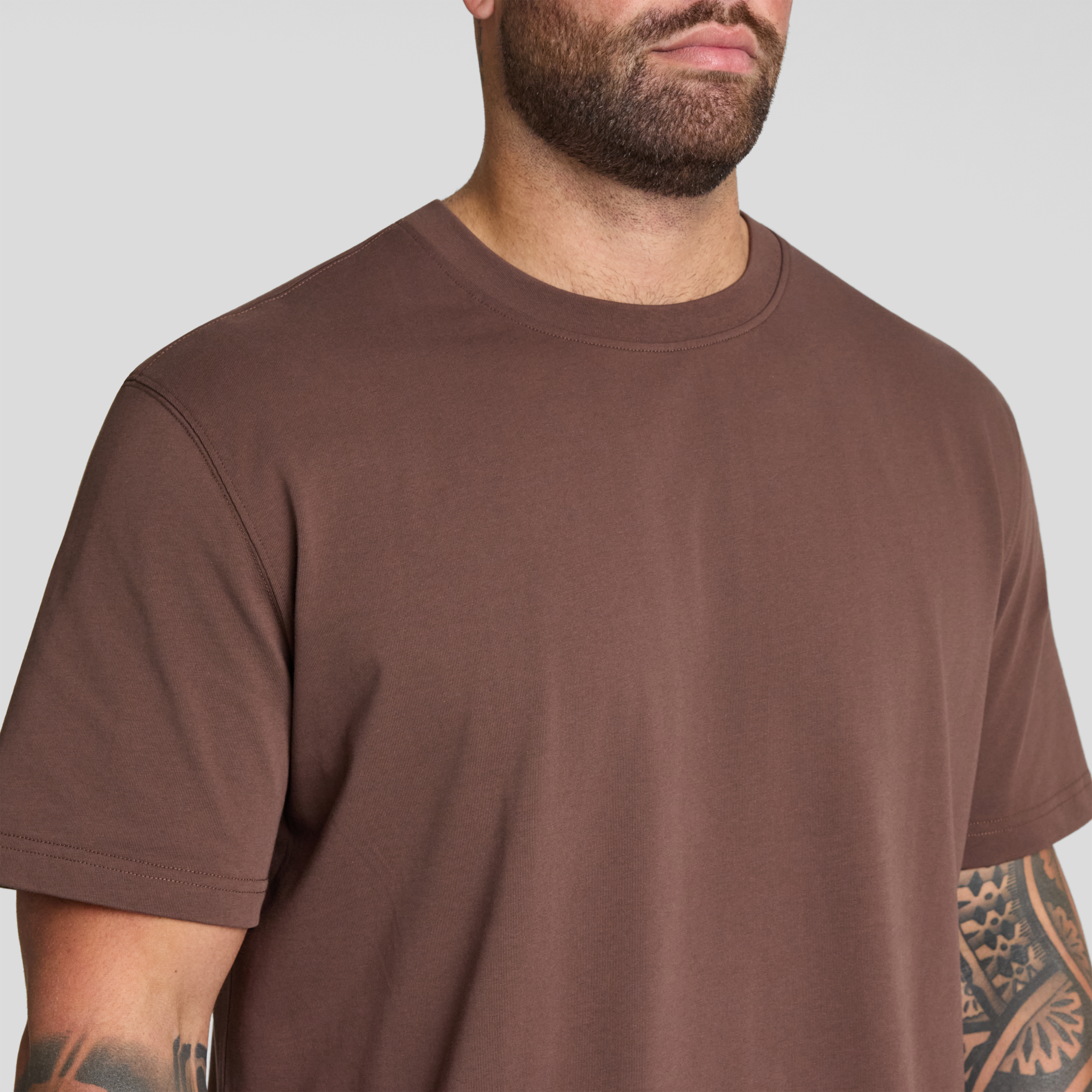 Brown Classic Heavy Weight Tee