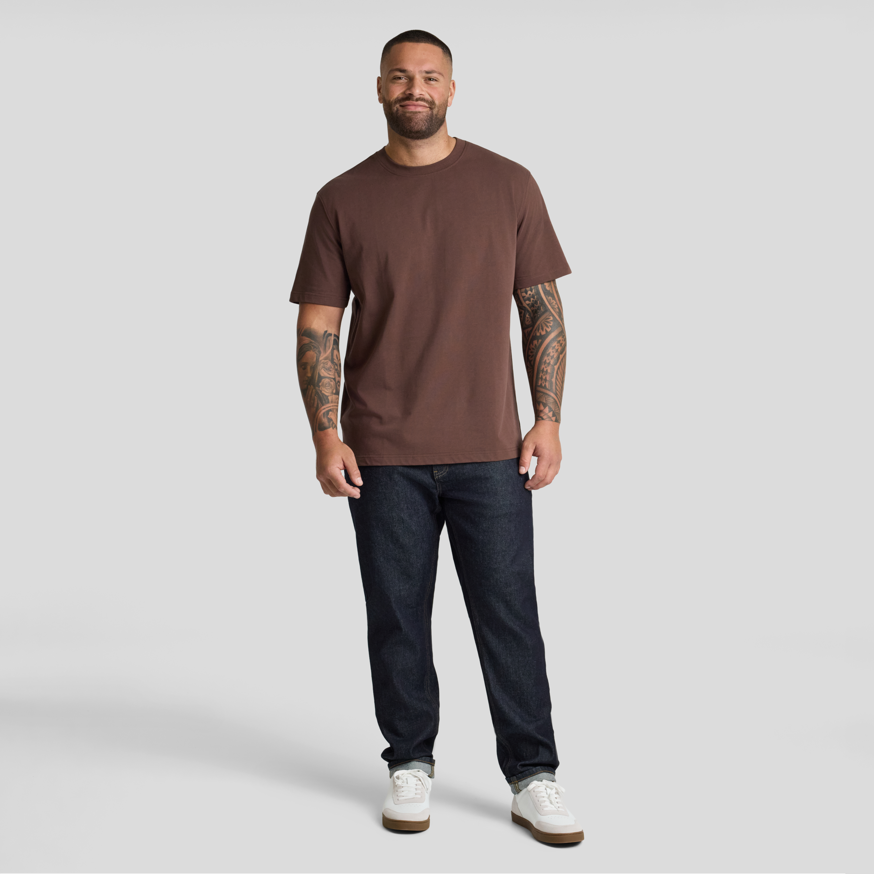 Brown Classic Heavy Weight Tee