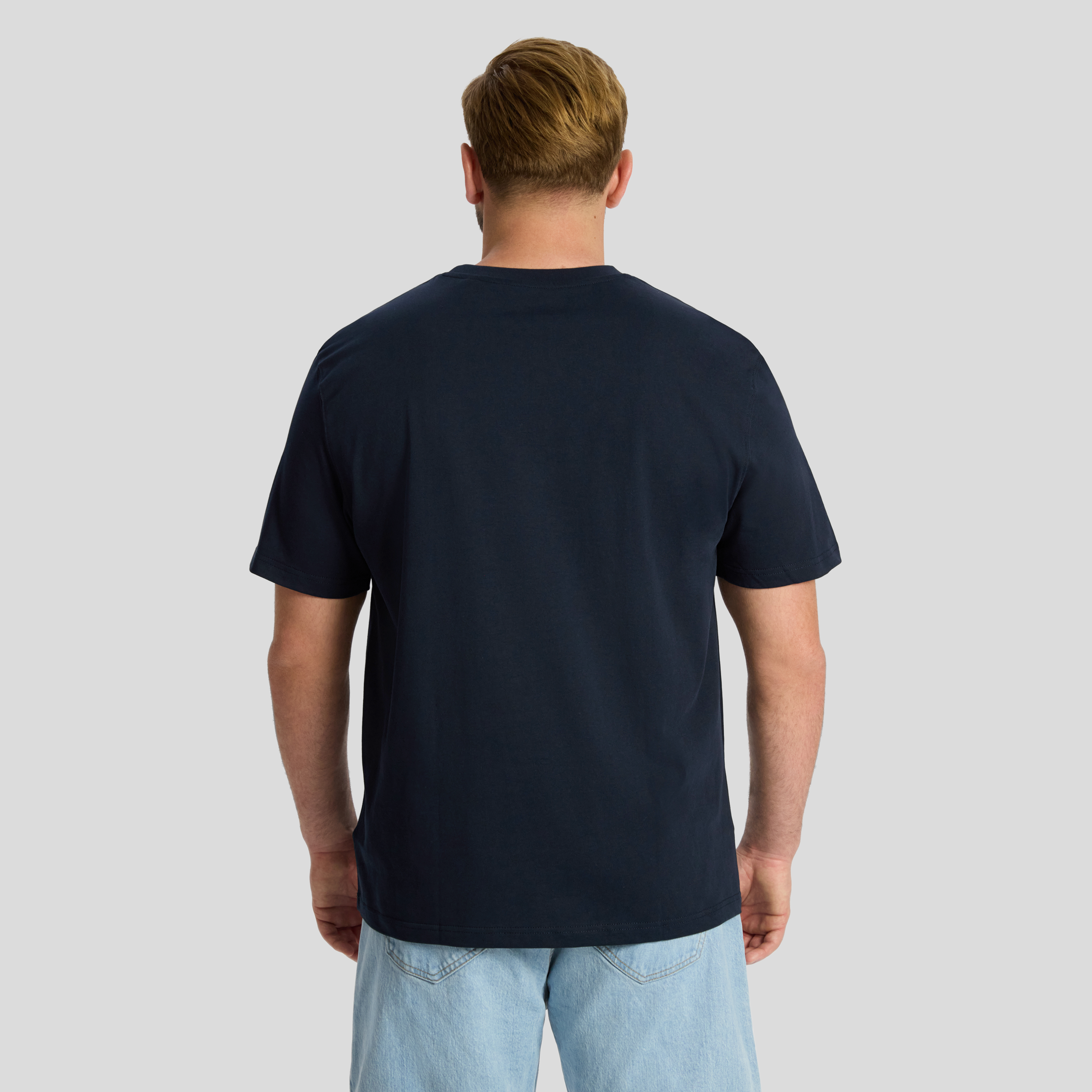 Navy Classic Heavy Weight Tee