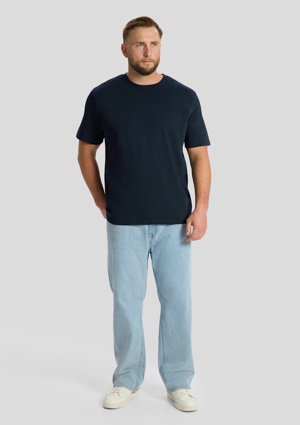 Navy Classic Heavy Weight Tee