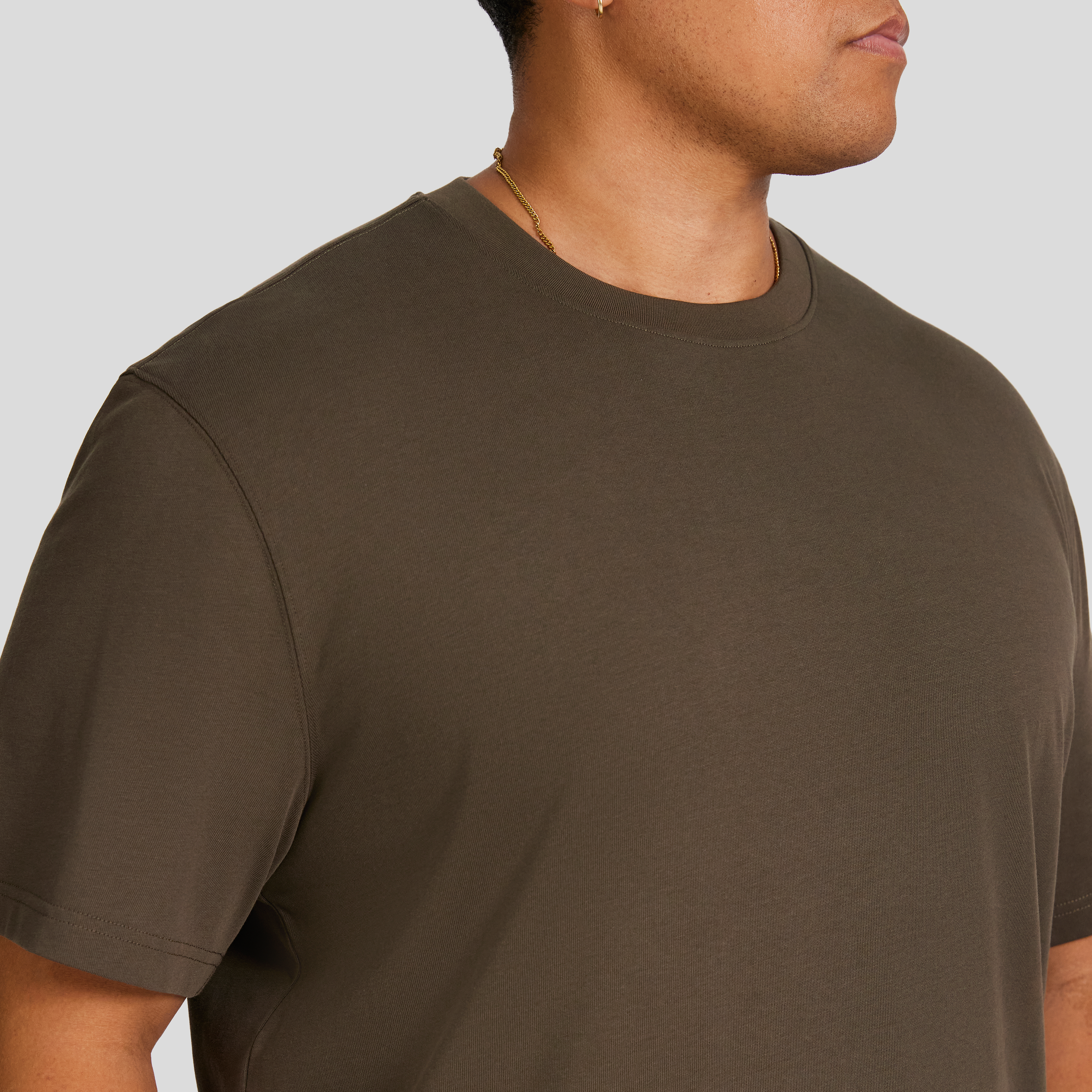 Olive Classic Heavy Weight Tee