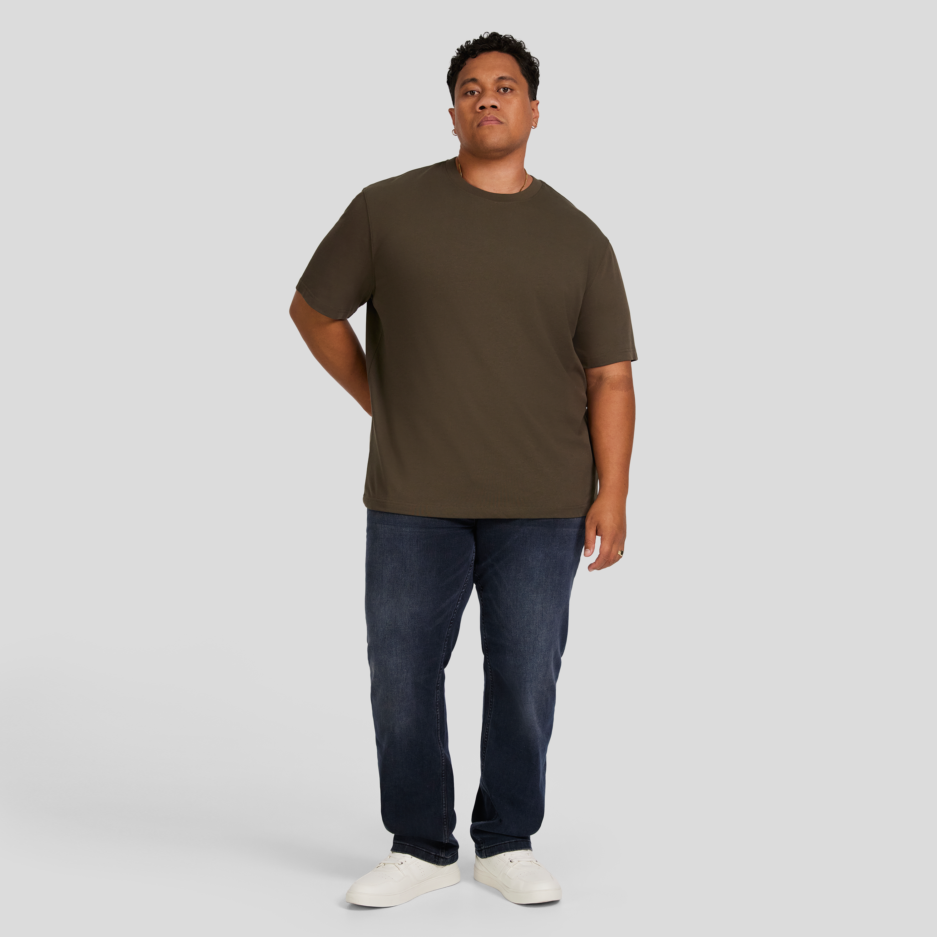 Olive Classic Heavy Weight Tee